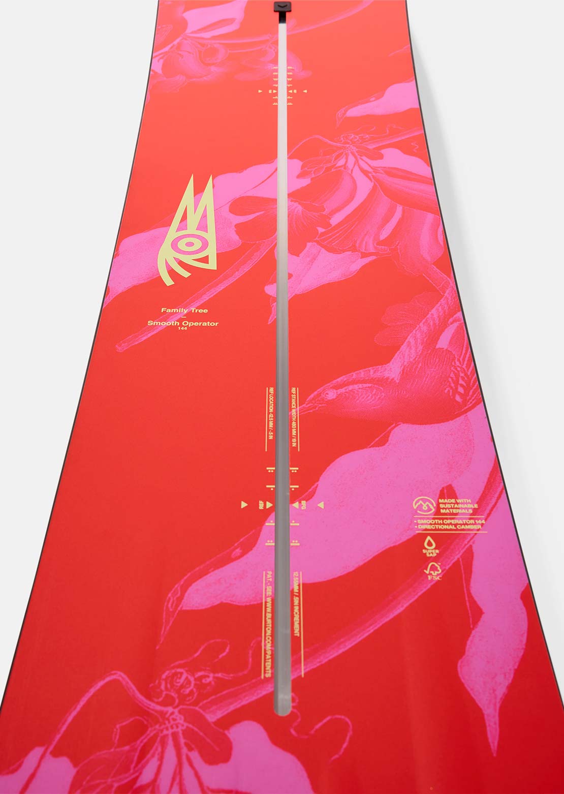 Burton Unisex Family Tree Smooth Operator Camber Snowboard - PRFO