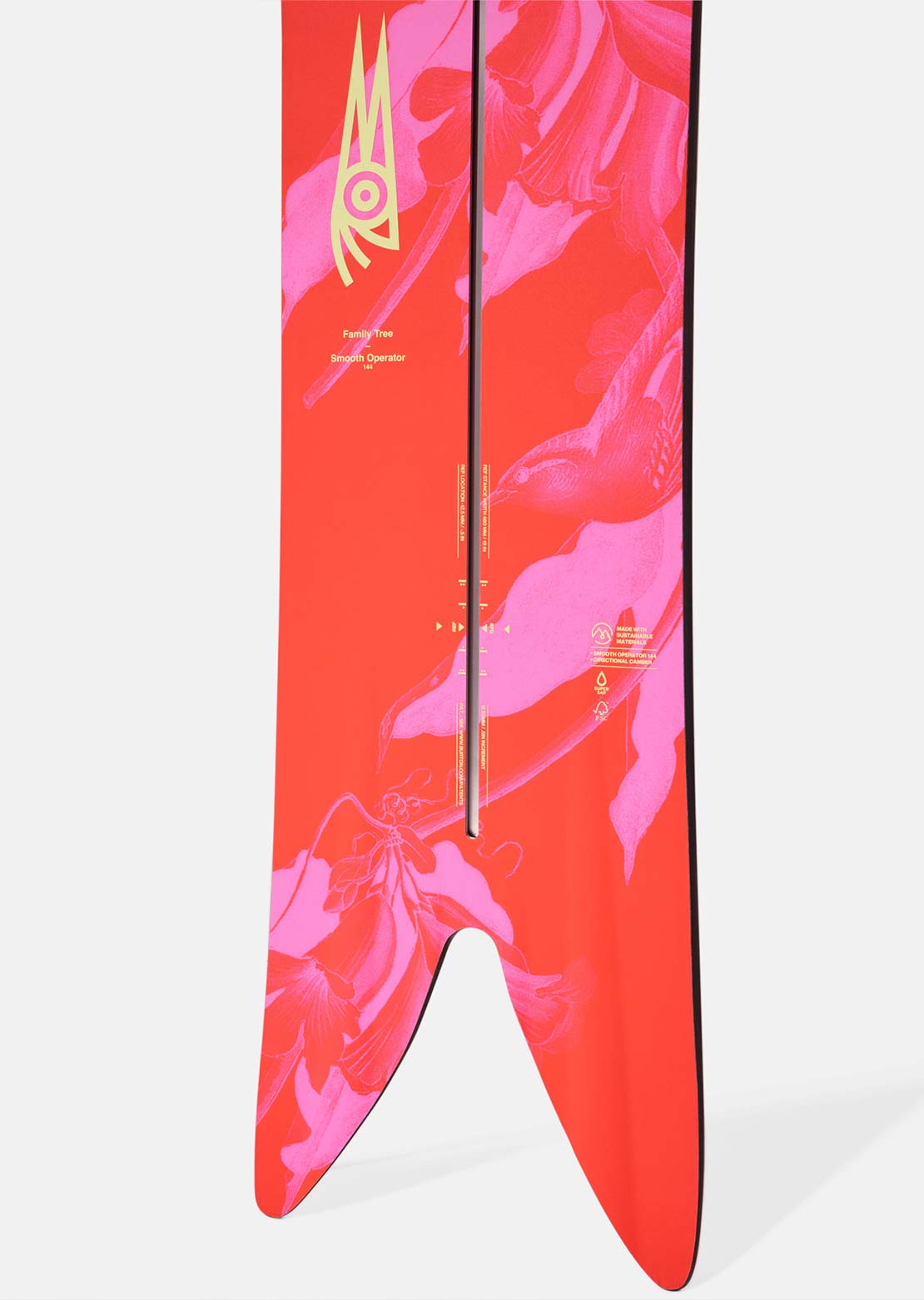 Burton Unisex Family Tree Smooth Operator Camber Snowboard - PRFO