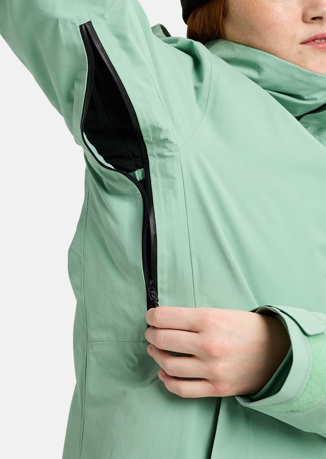 Burton Women's AK GORE-TEX Flare 2L Down Jacket Soft Sage