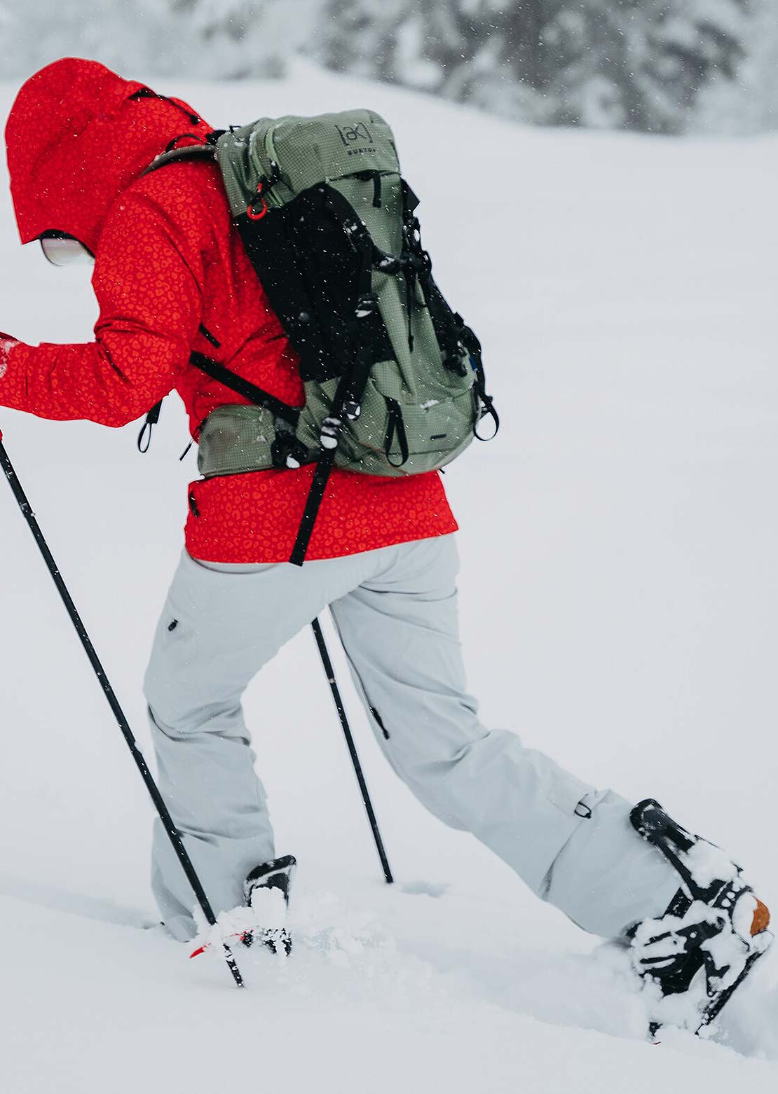 Burton Women&#39;s AK GORE-TEX Insulated Summit Pants Gray Cloud