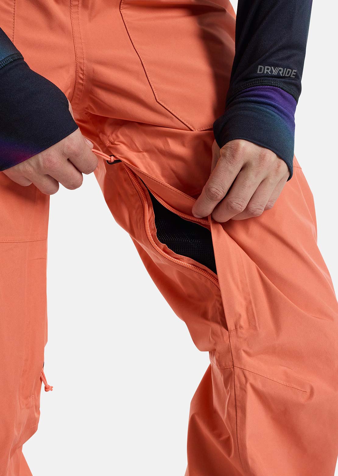 Burton Women's Avalon GORE-TEX 2L Bib Pants Peach Echo