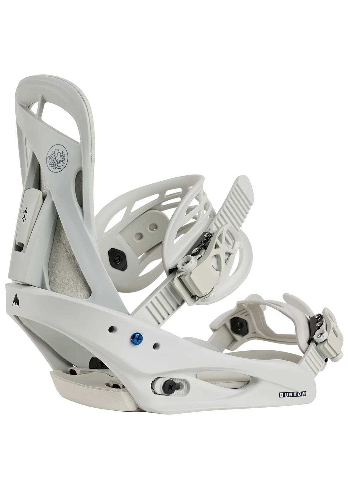 Burton Women's Citizen Re:Flex Snowboard Bindings Gray Cloud
