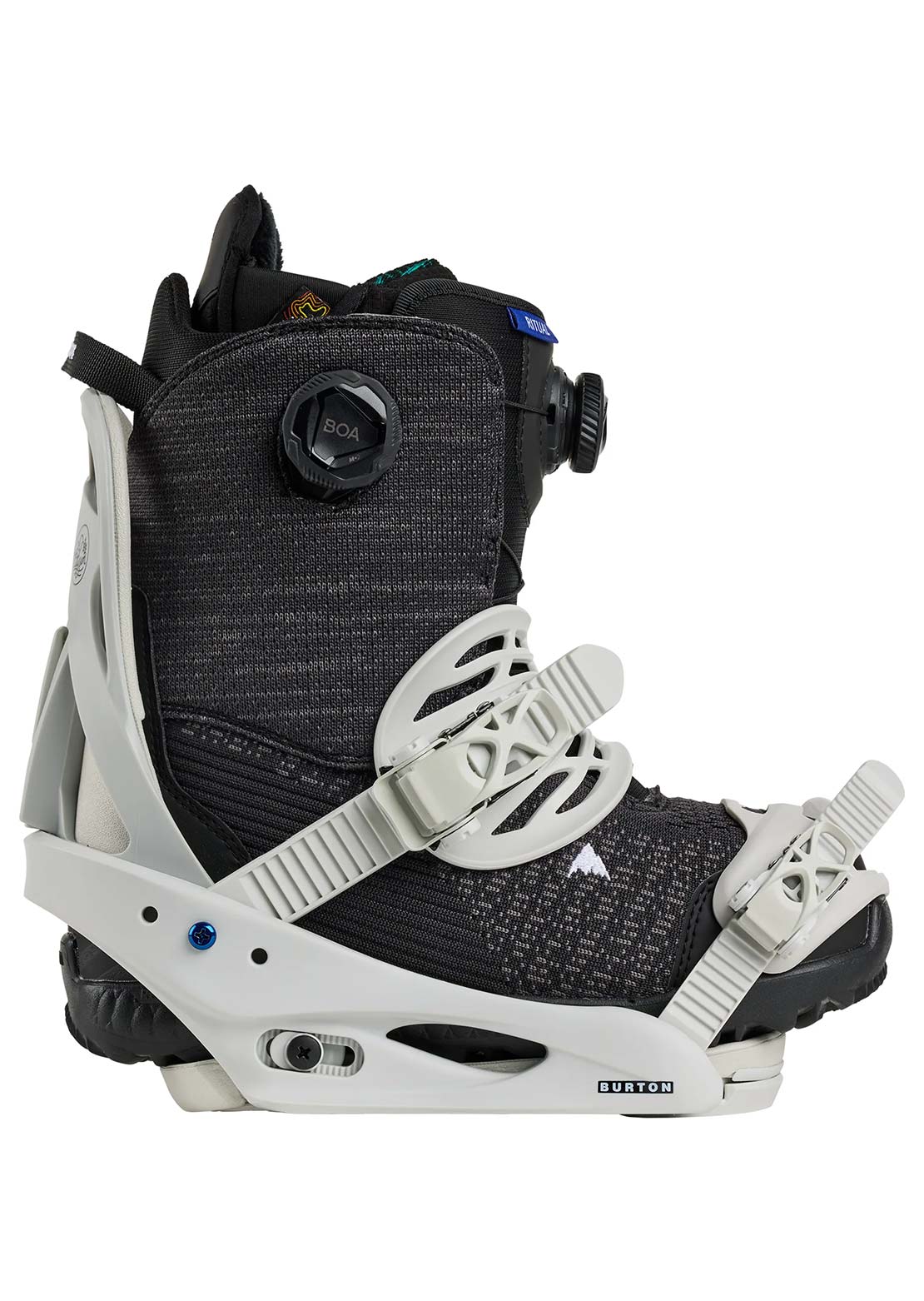Burton Women's Citizen Re:Flex Snowboard Bindings Gray Cloud