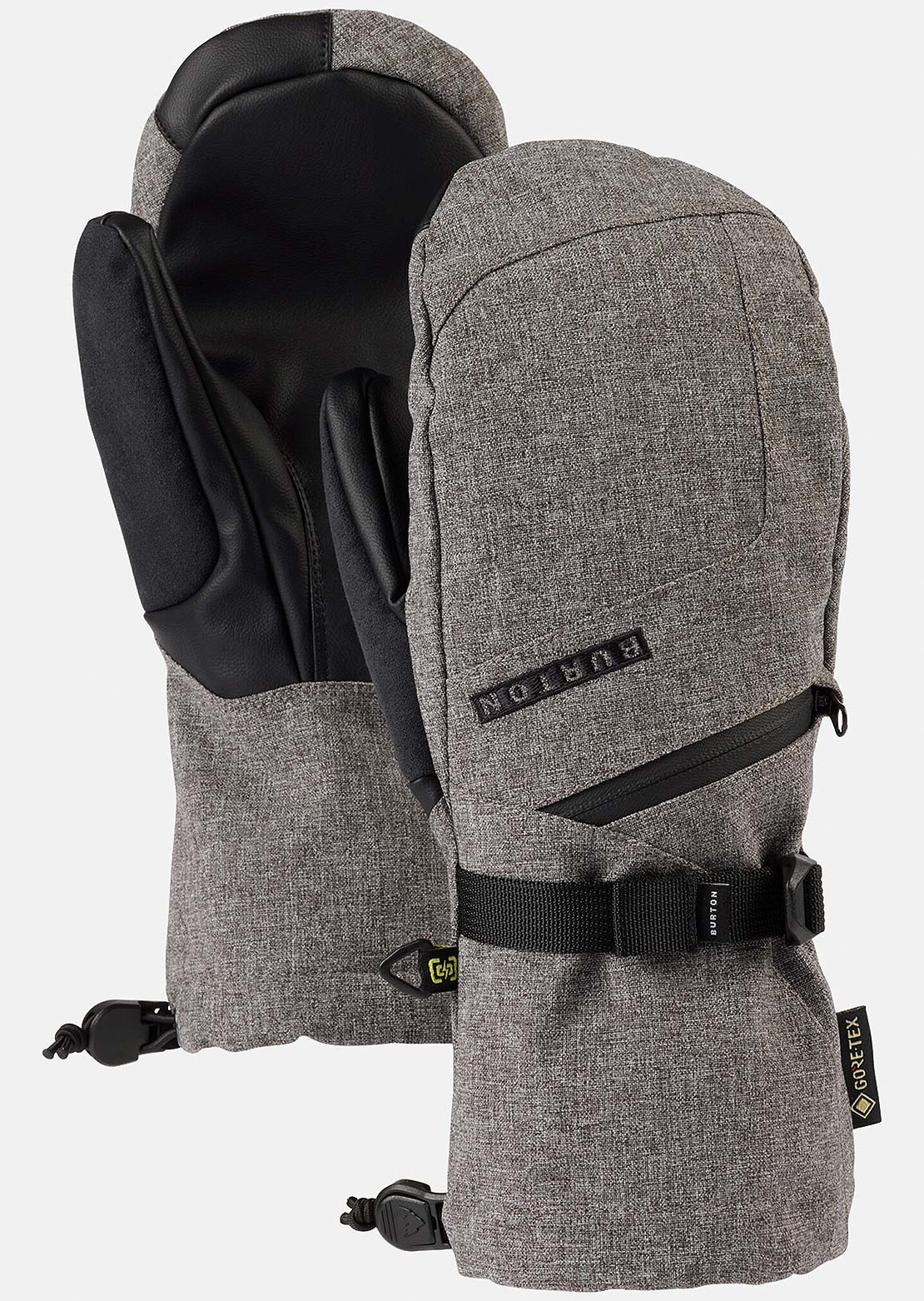 Burton Women's Gore Mitts Matte Gray Heather