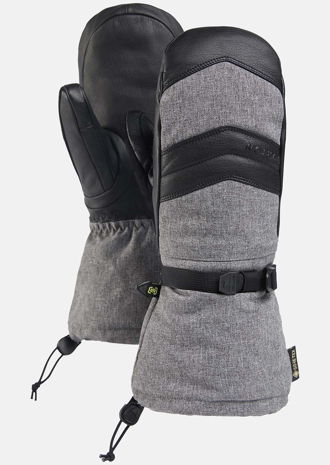 burton ladies snowboard mittens WOMENS PROFILE MITT - FLORAL BLUR Durable and sustainable leather in the palm Women's Burton Warmest GORE-TEX Mittens,