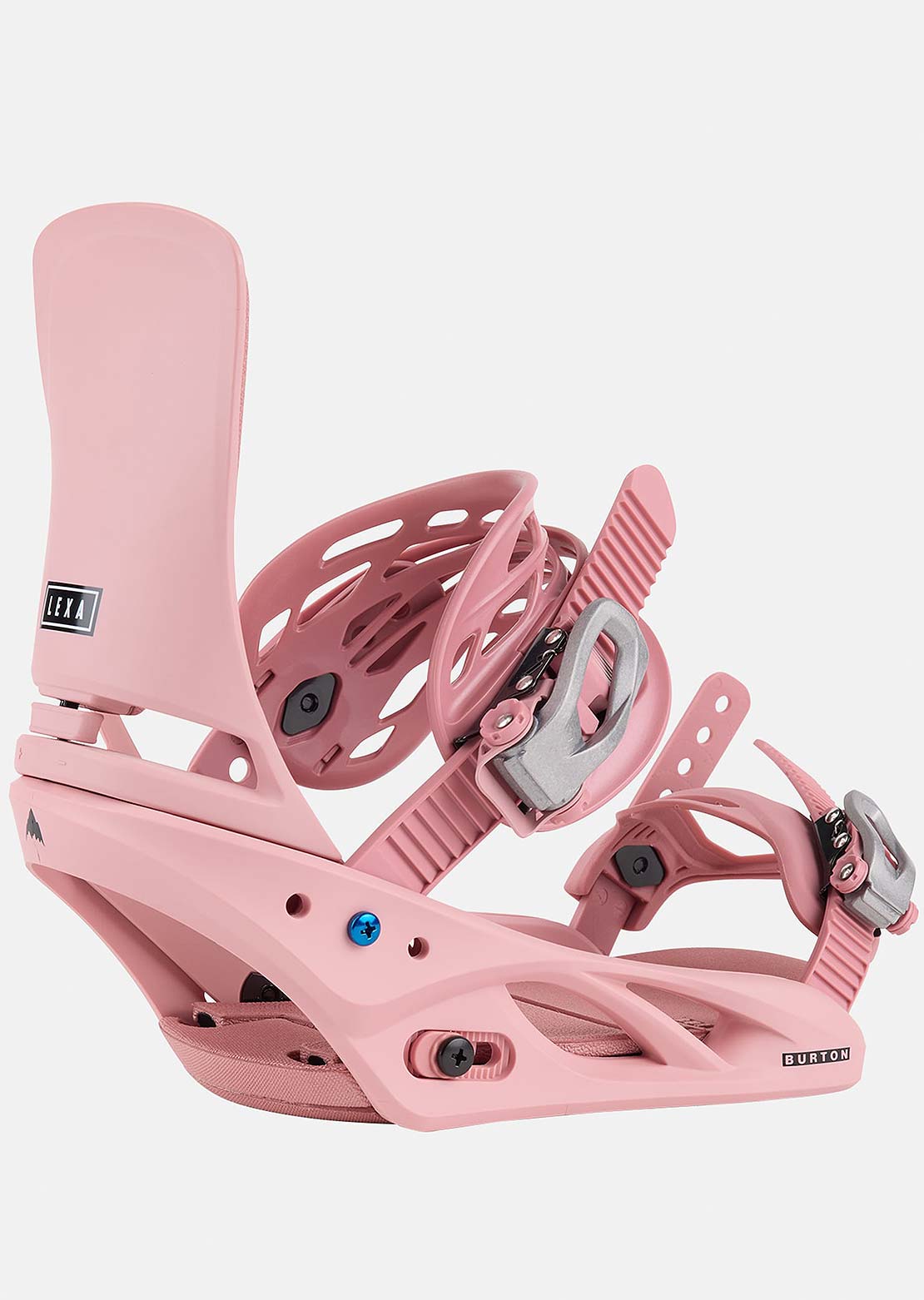 Burton Women&#39;s Lexa Re:Flex Snowboard Bindings Slate Powder Blush