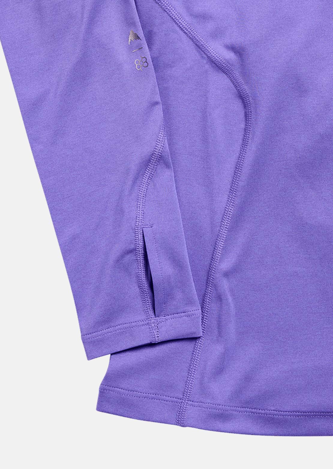 Burton Women's Lightweight Base Layer Crewneck Long Sleeve Purple Voltage