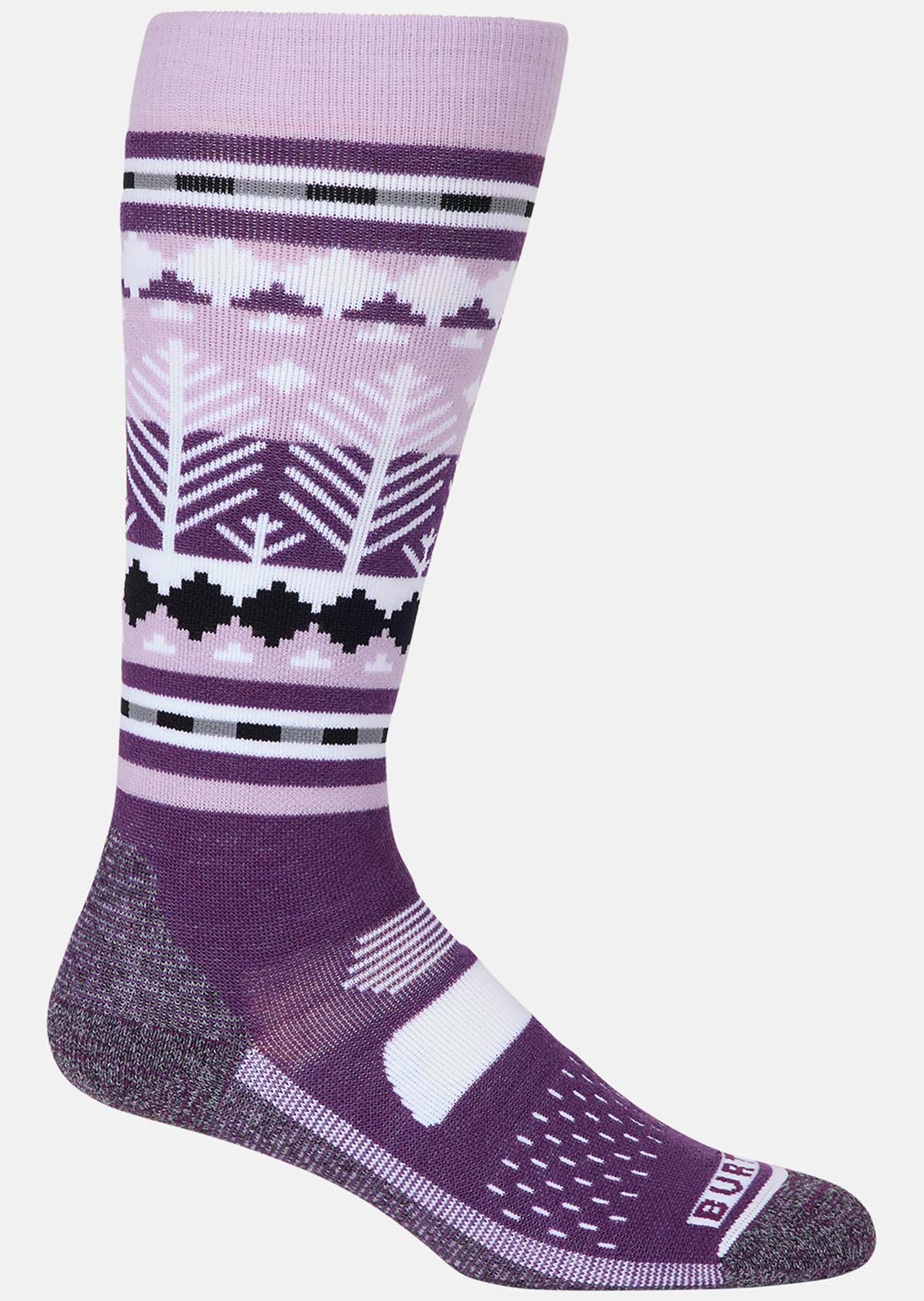 Burton Women's Performance Midweight Socks SNowy Pines