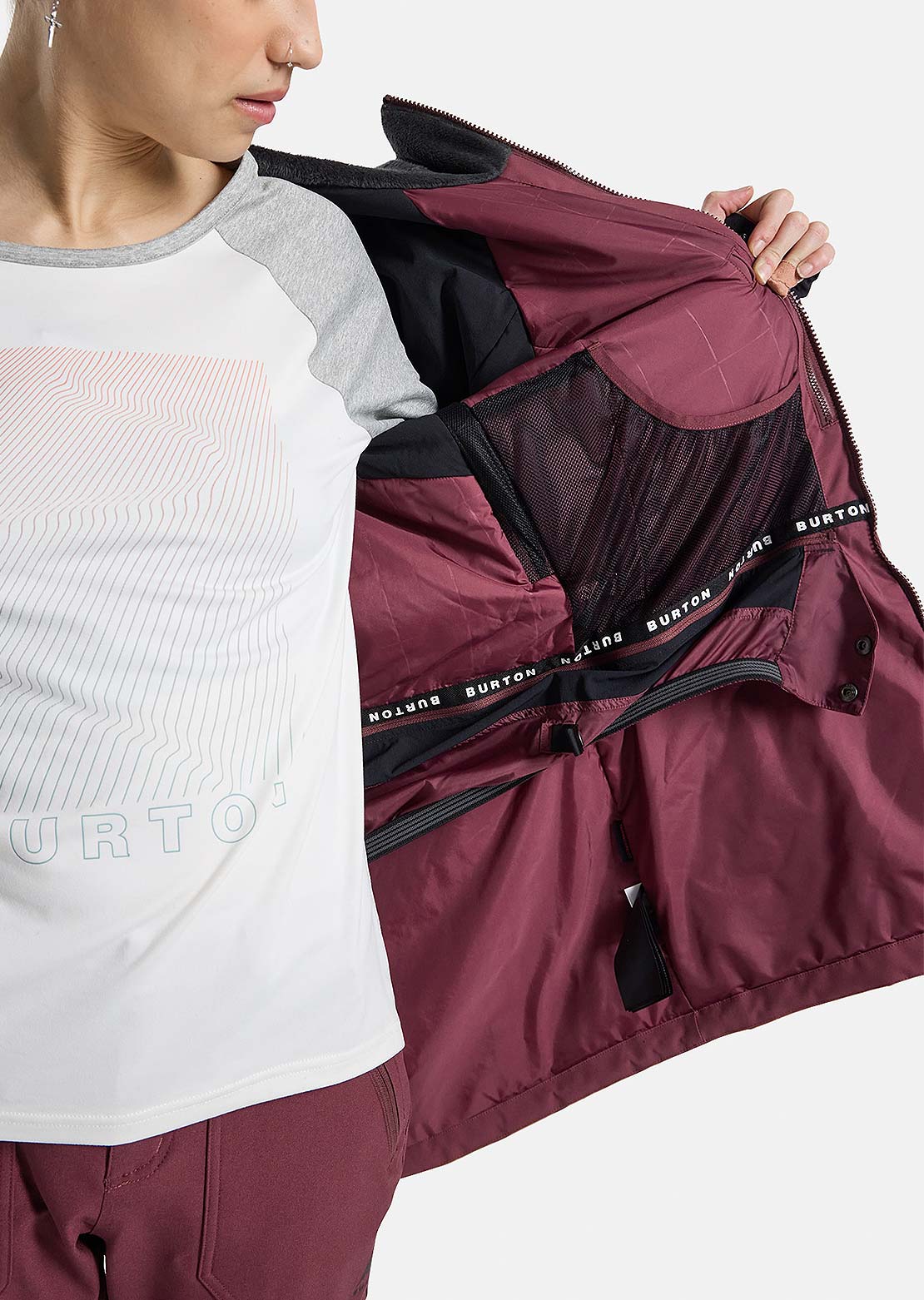 Burton Women's Prowess 2.0 2L Jacket Almandine