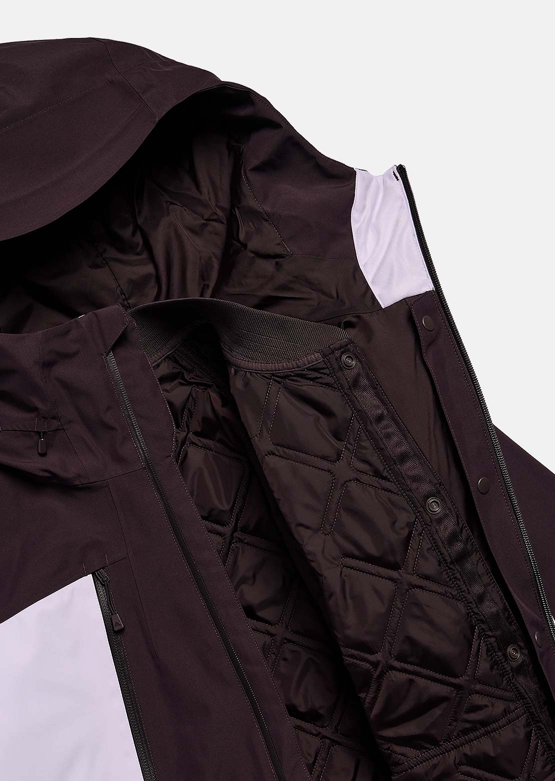Burton Women's Reserve 2L 3-in-1 Jacket Bear Hug Brown/Moondust Purple