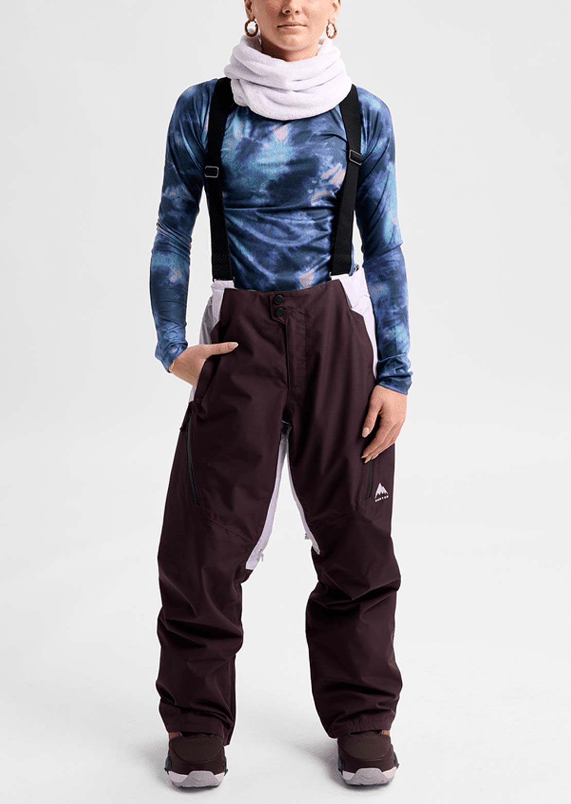 Burton Women's Reserve 2L 3-in-1 Pants Bear Hug Brown/Moondust Purple