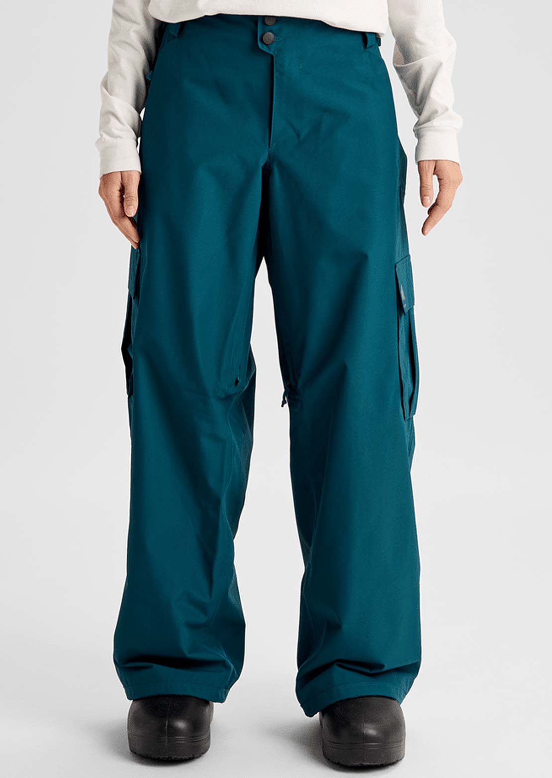 Burton Women's Reserve 2L Baggy Cargo Pants Atlantic Teal