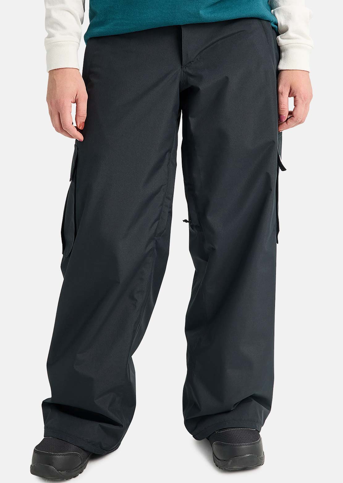 Burton Women's Reserve 2L Baggy Cargo Pants True Black