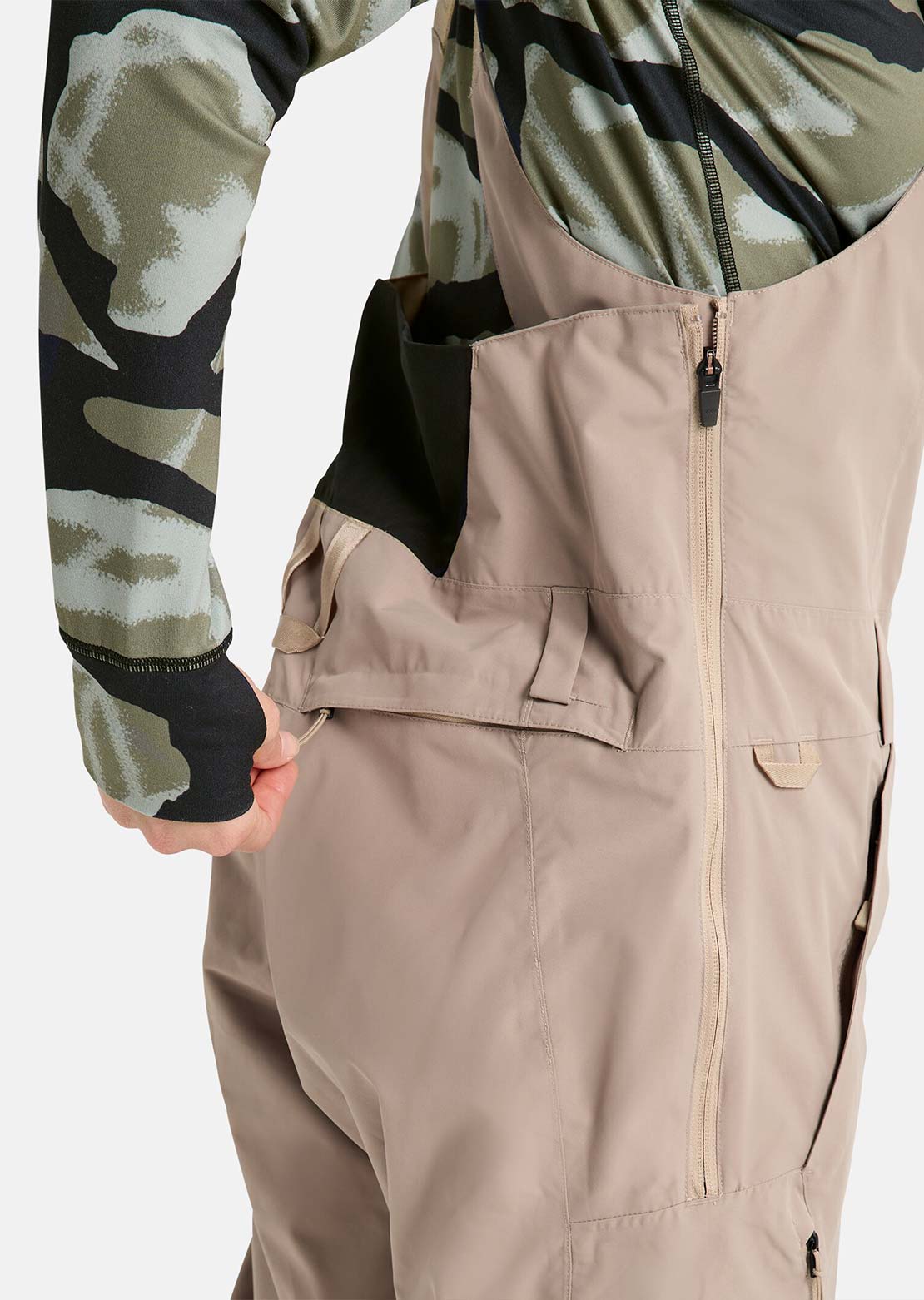 Burton Women's Reserve 2L Bib Pants Summit Taupe