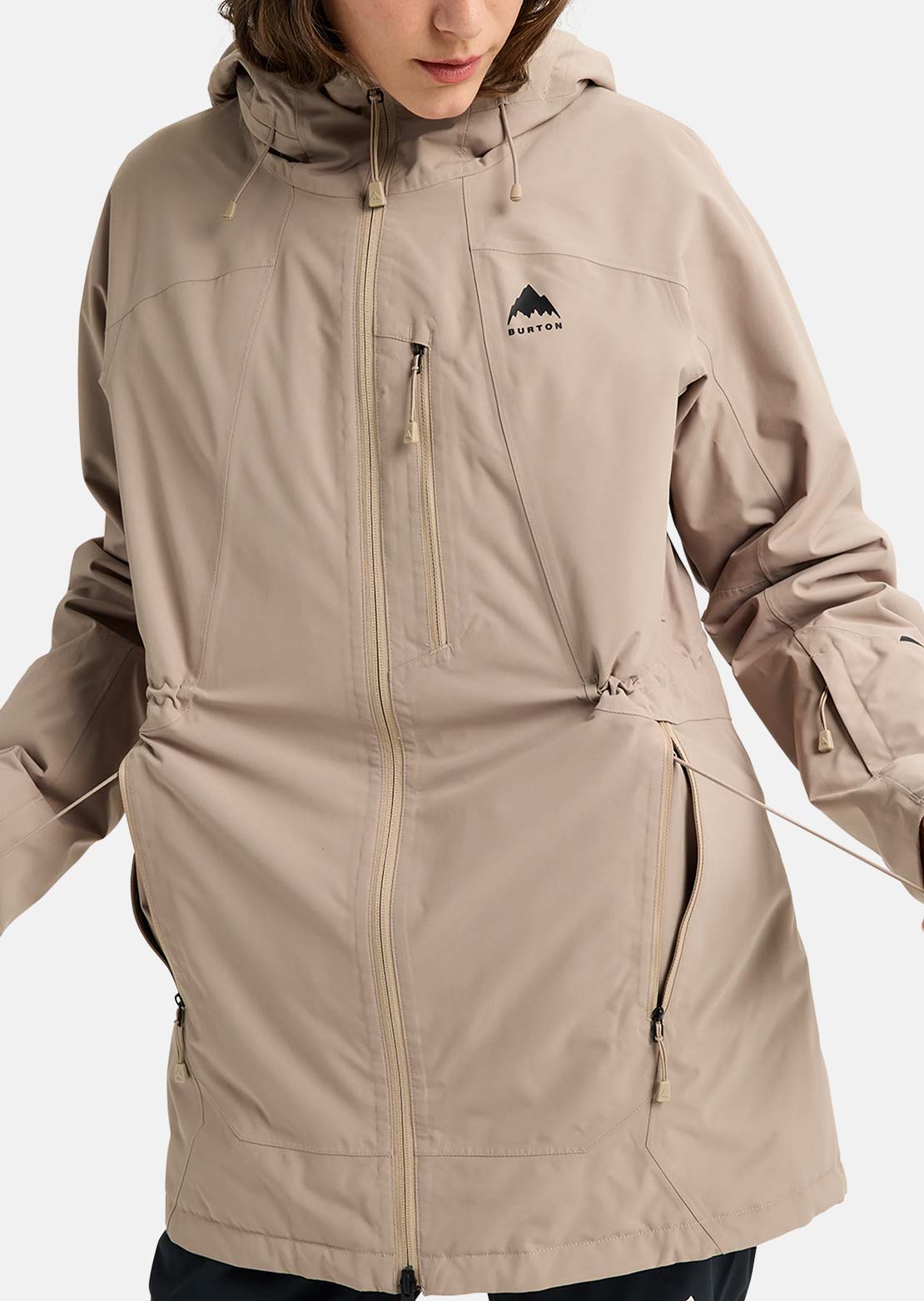 Burton Women's Reserve 2L Insulated Jacket Summit Taupe