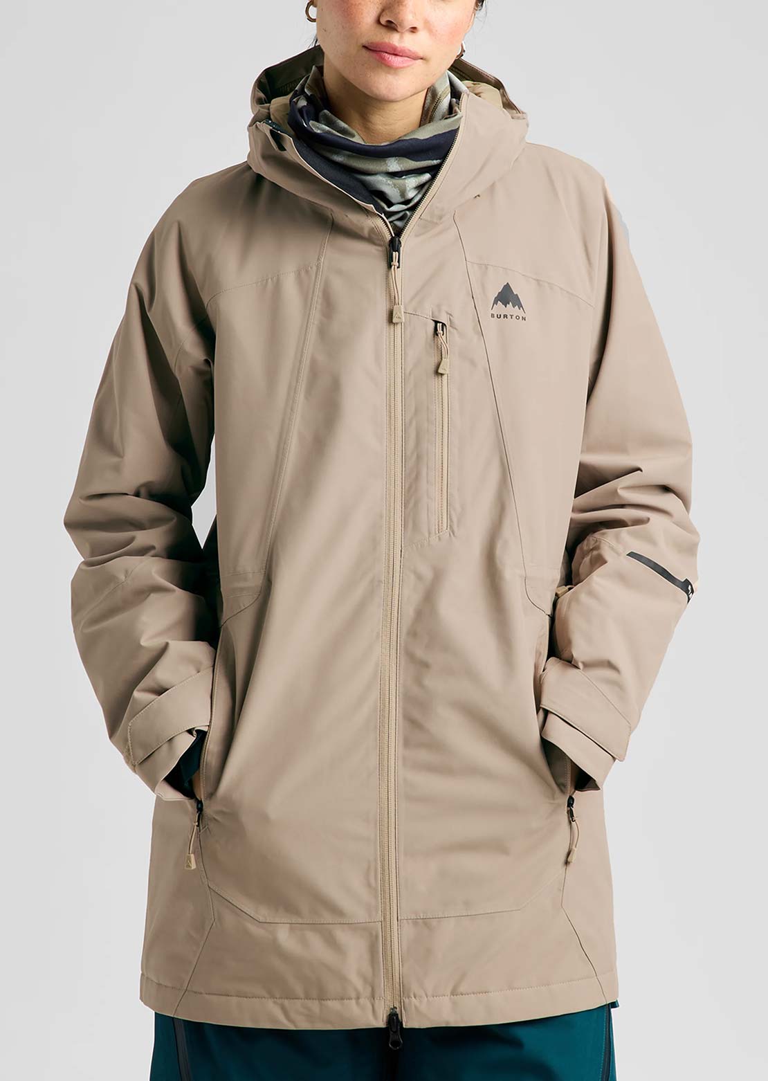 Burton Women's Reserve 2L Insulated Jacket Summit Taupe