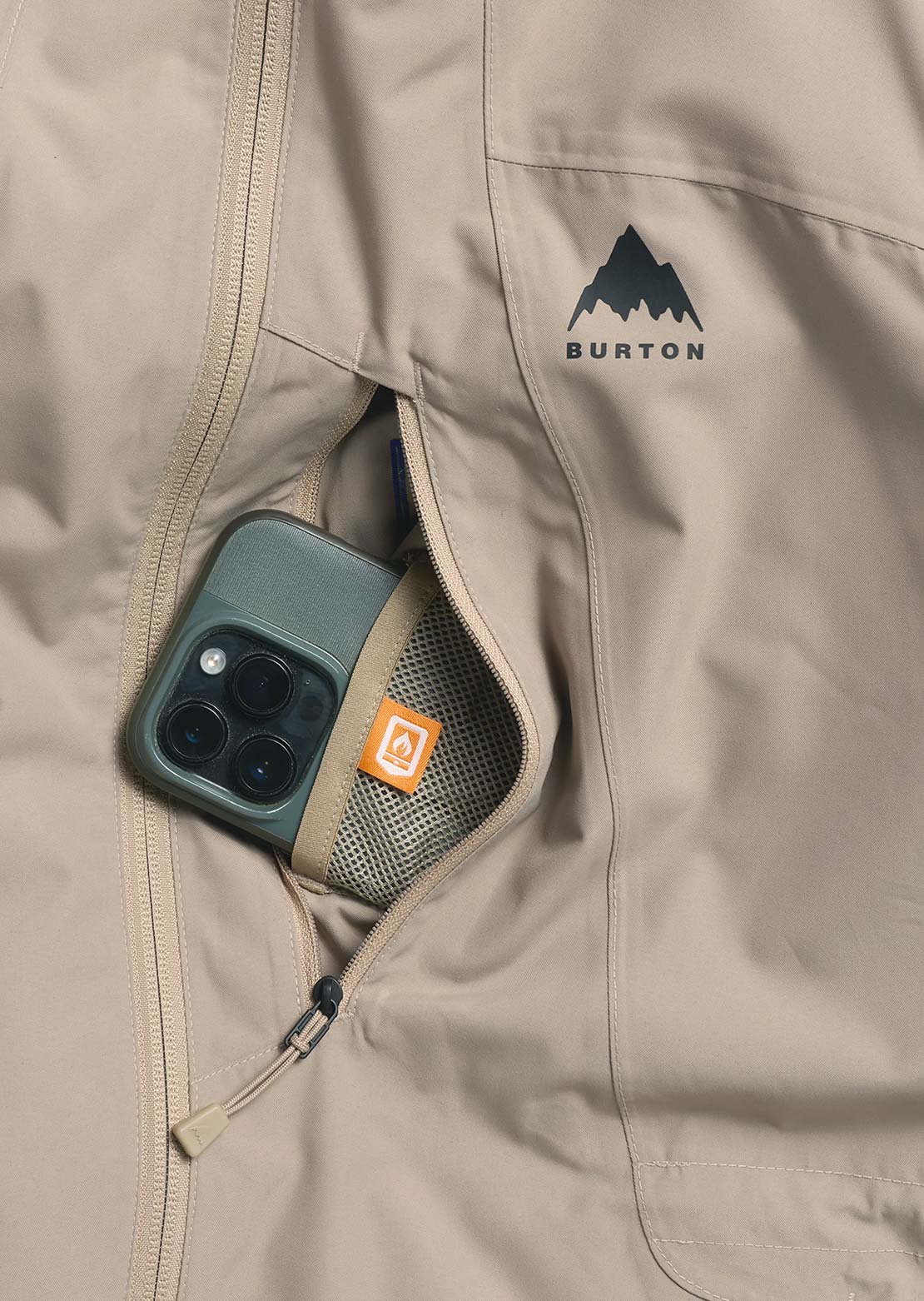 Burton Women's Reserve 2L Insulated Jacket Summit Taupe