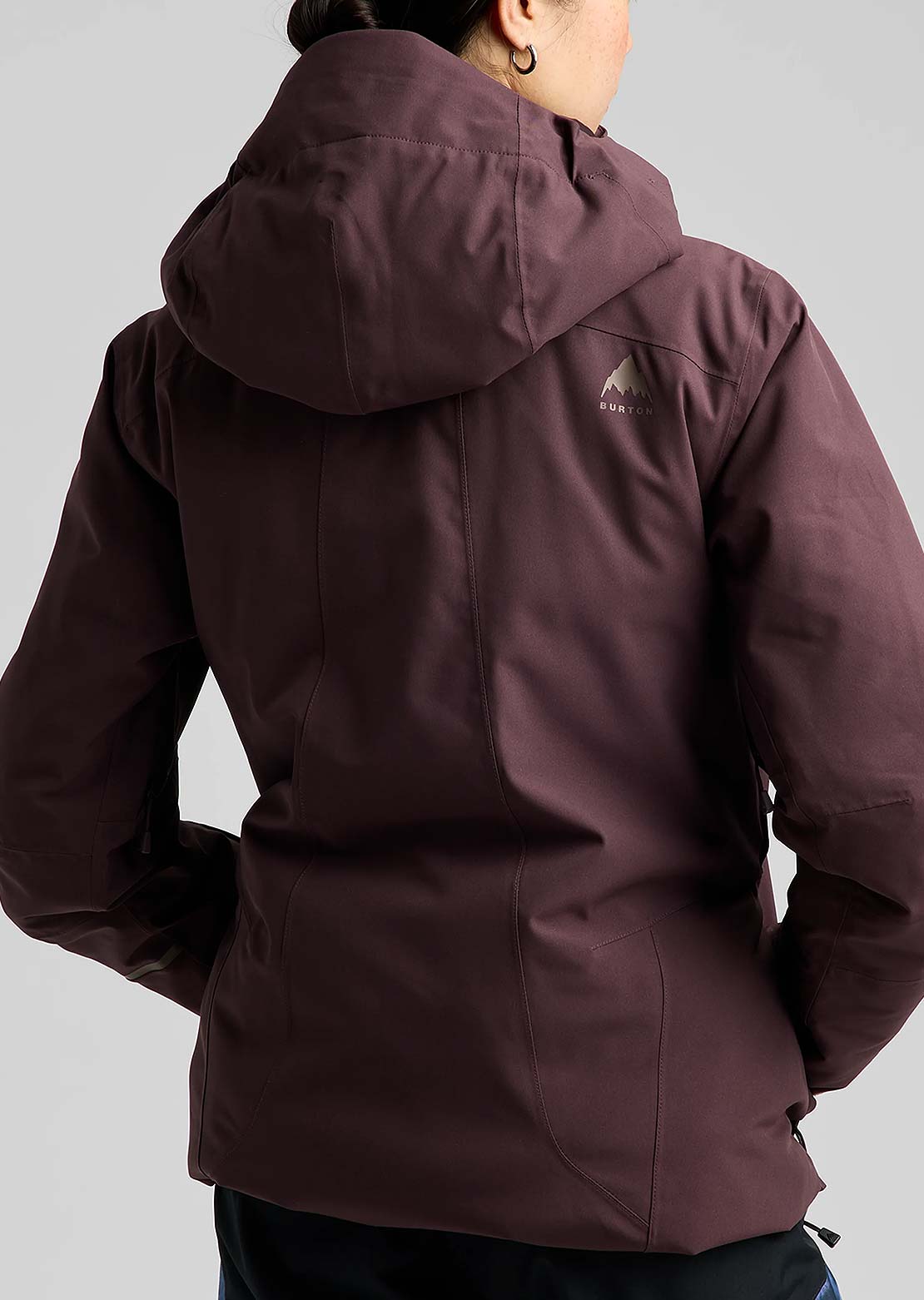 Burton Women's Reserve 2L Insulated Stretch Slim Jacket Bear Hug Brown