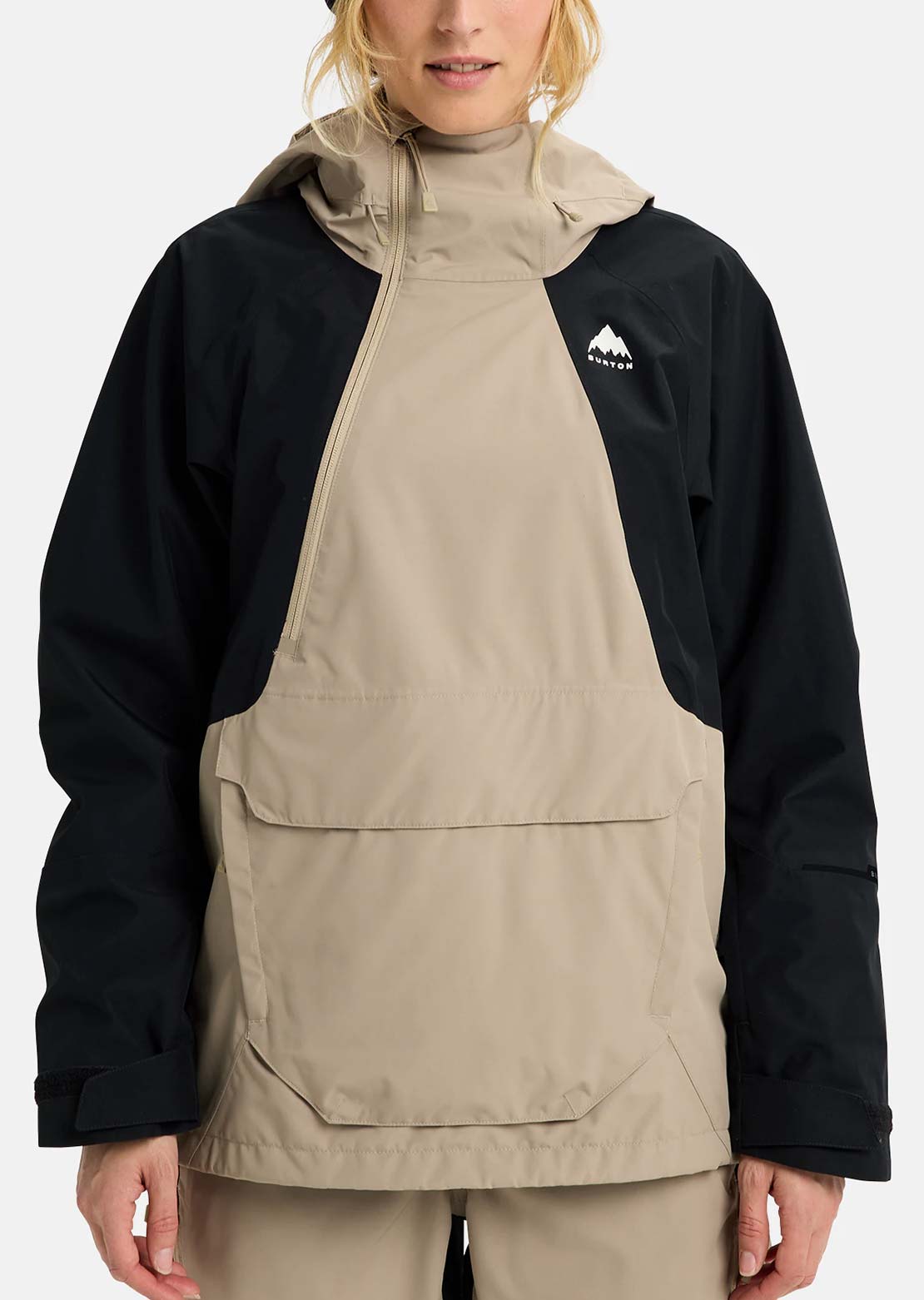 Burton Women's Reserve 2L Relaxed Anorak Summit Taupe/True Black