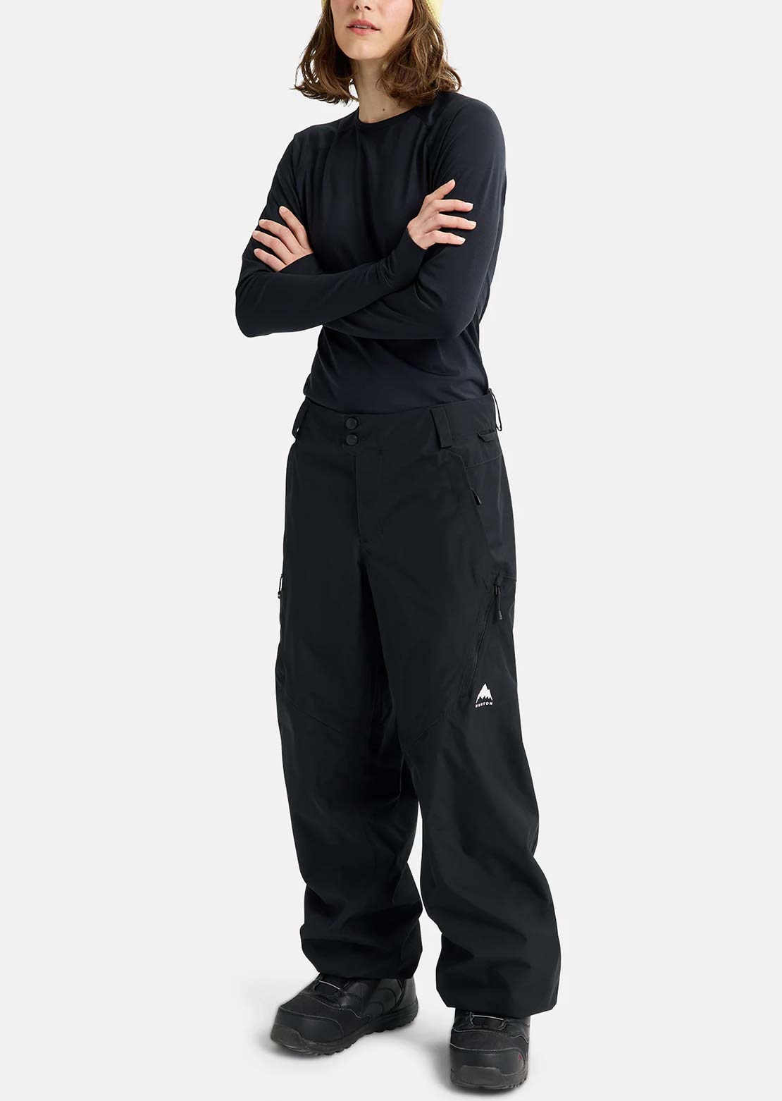 Burton Women's Reserve 2L Relaxed Pants True Black