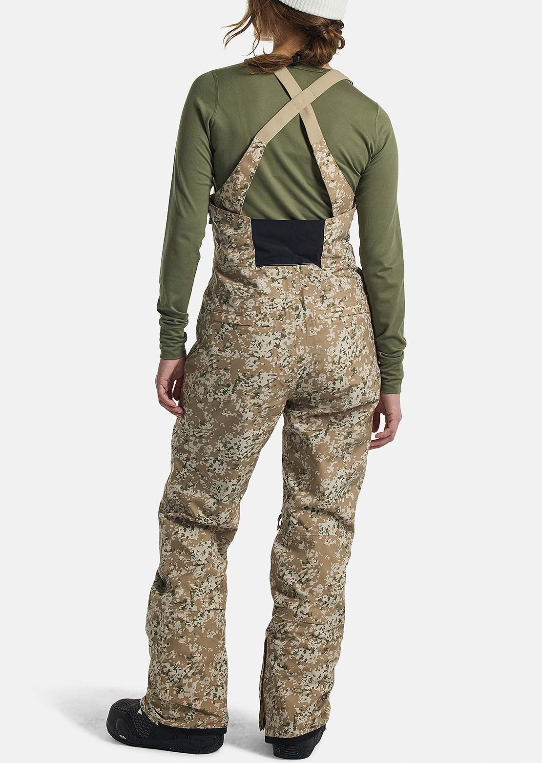 Burton Women's Reserve Bib Pants Snowfall Camo