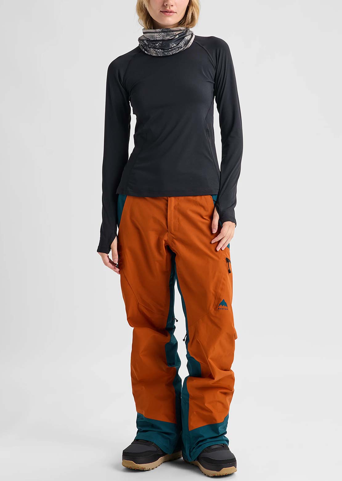 Burton Women's Reserve GORE-TEX 2L Pants Spiced Chai/Atlantic Teal