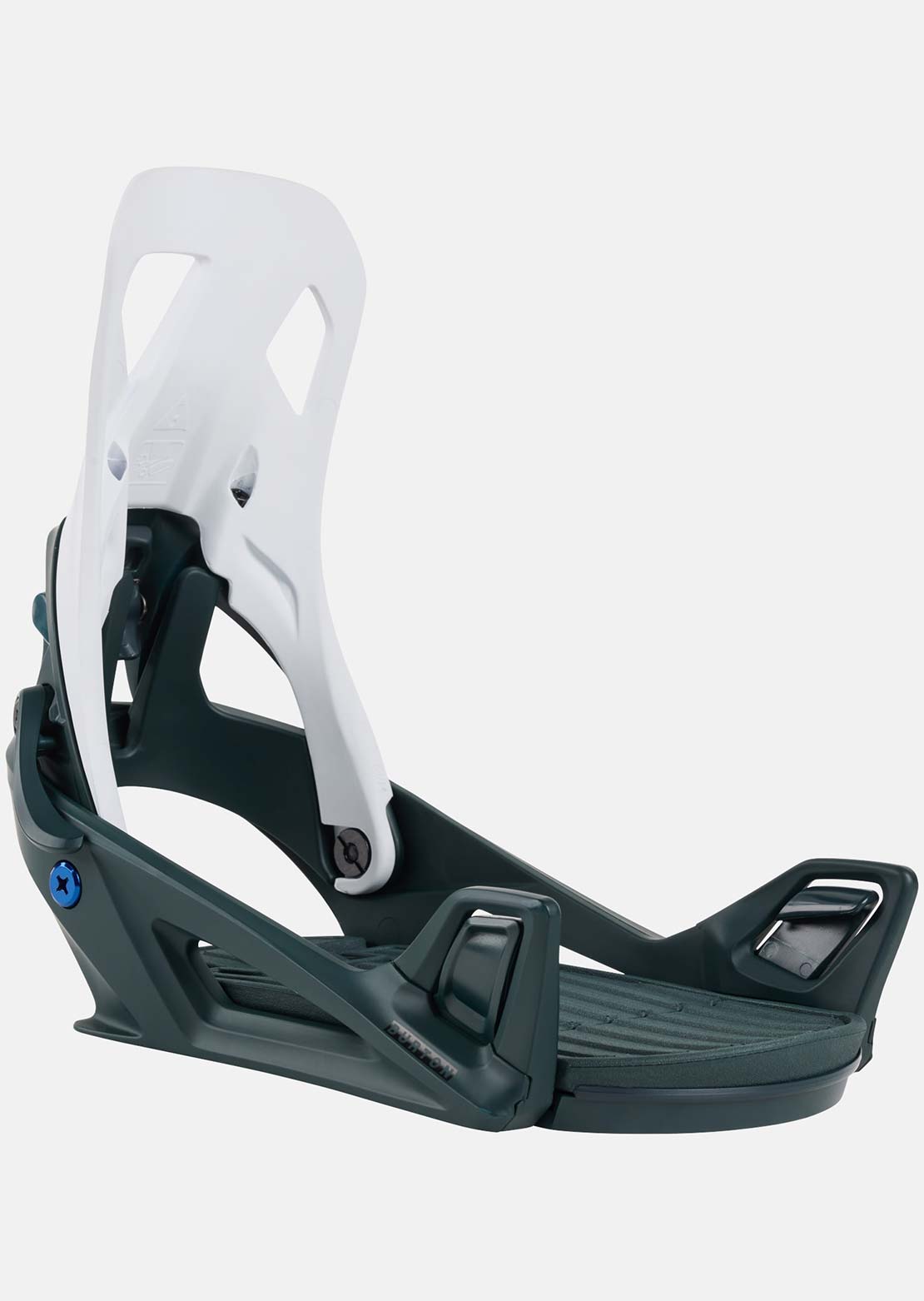 Burton Men&#39;s Step On Snowboard Bindings Deep Emerald/White