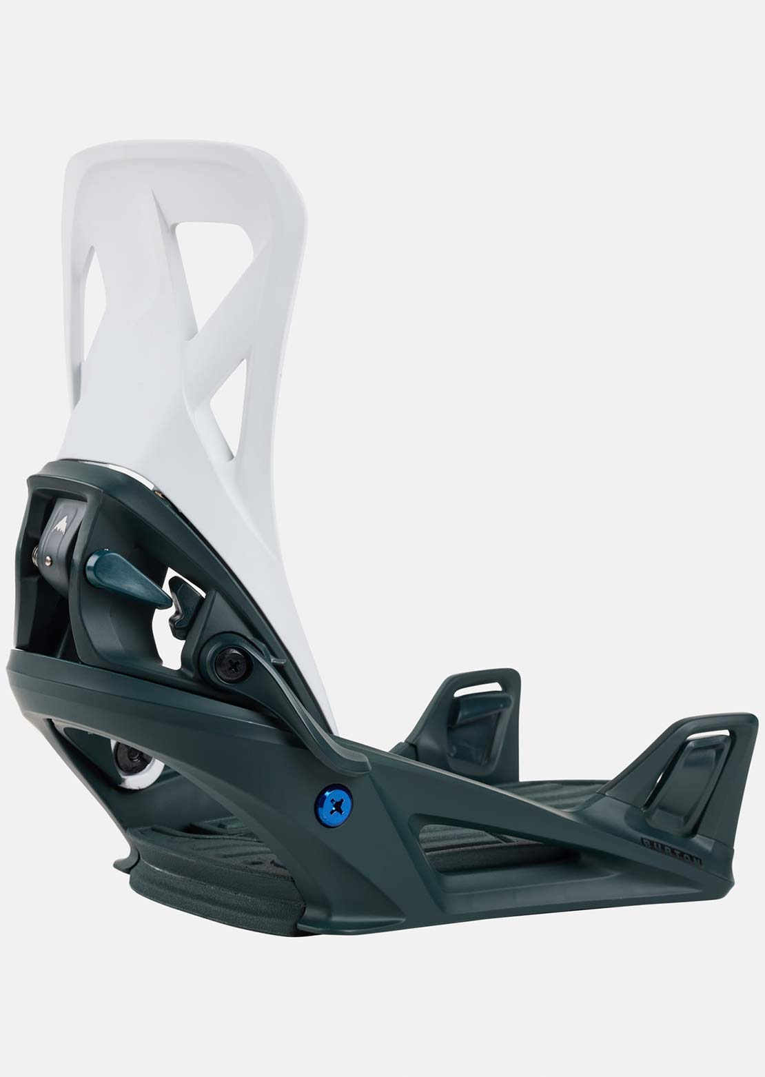 Burton Men&#39;s Step On Snowboard Bindings Deep Emerald/White