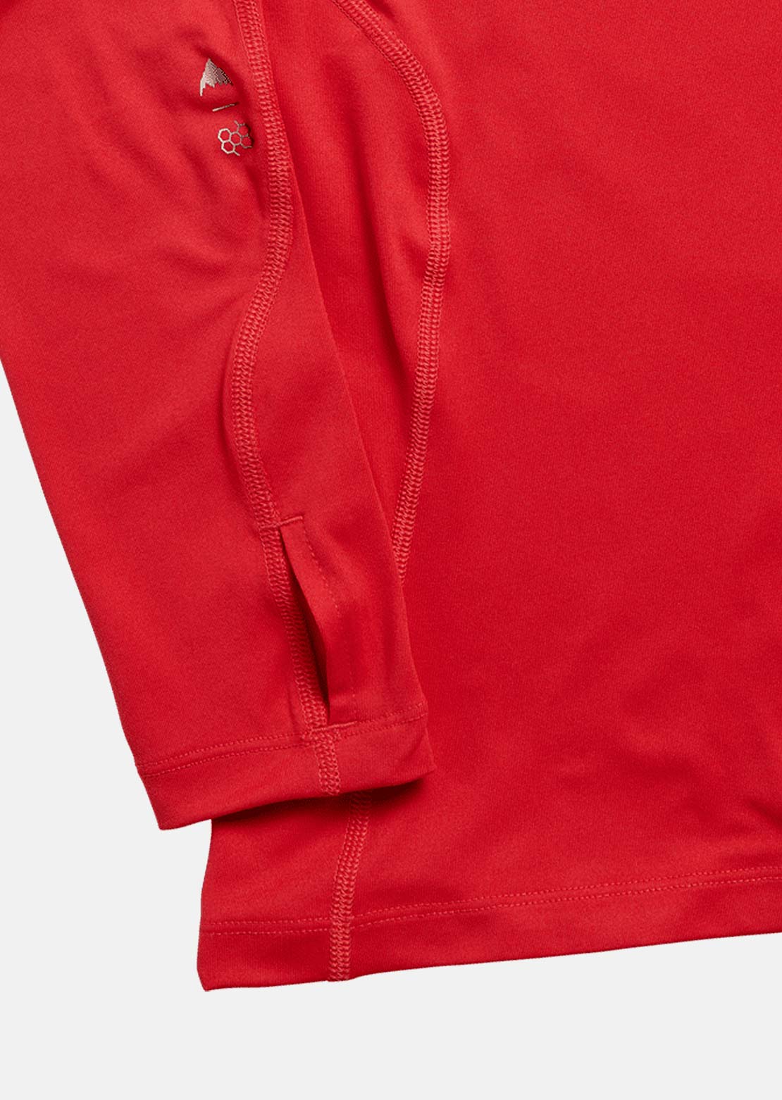 Burton Women's Synthetic Midweight Base Layer Crewneck Long Sleeve Hot Tamale