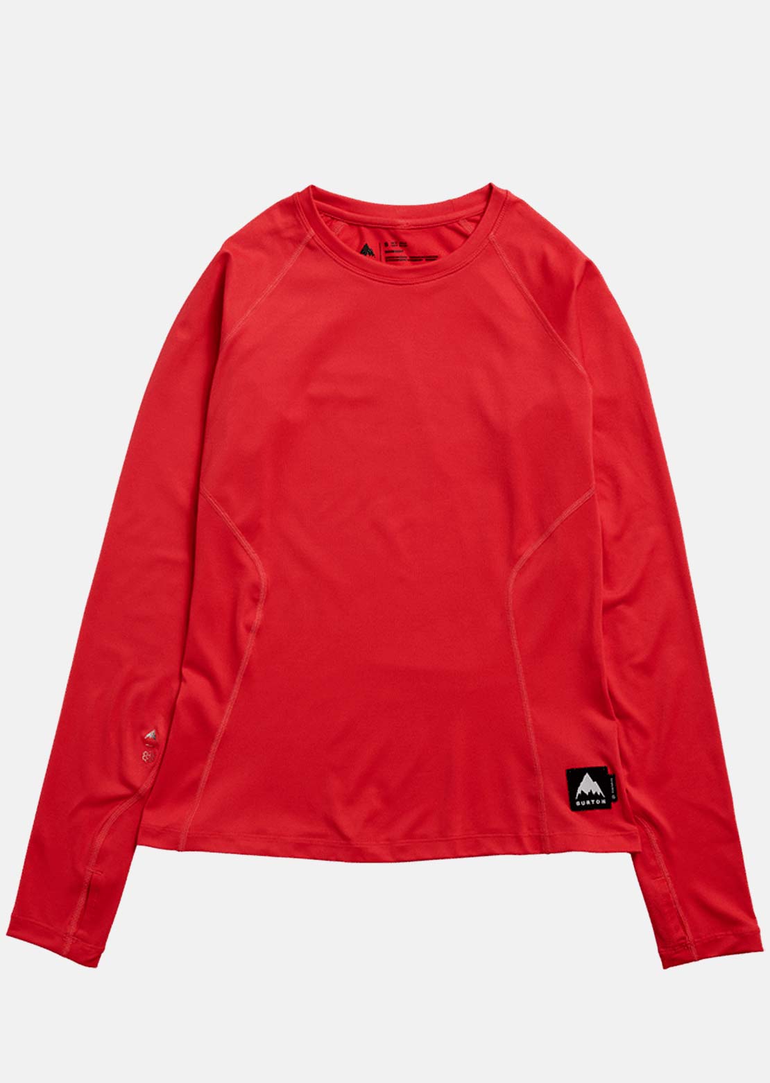Burton Women's Synthetic Midweight Base Layer Crewneck Long Sleeve Hot Tamale
