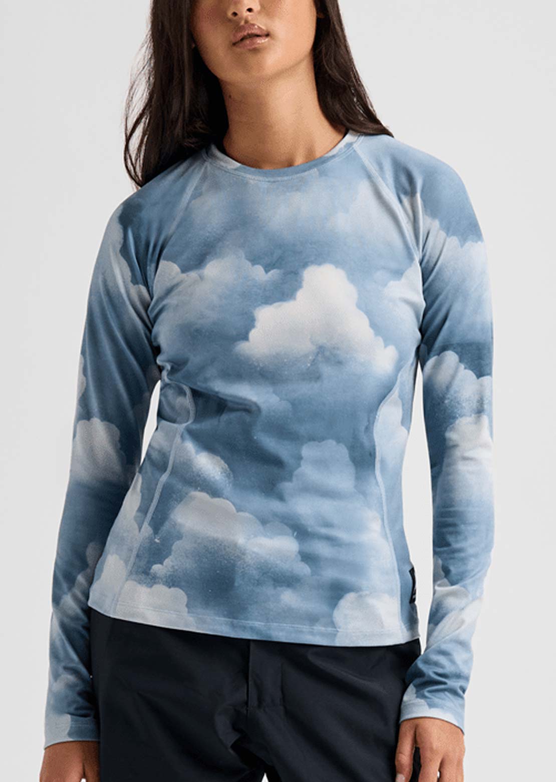 Burton Women's Synthetic Midweight Base Layer Crewneck Long Sleeve Nimbus