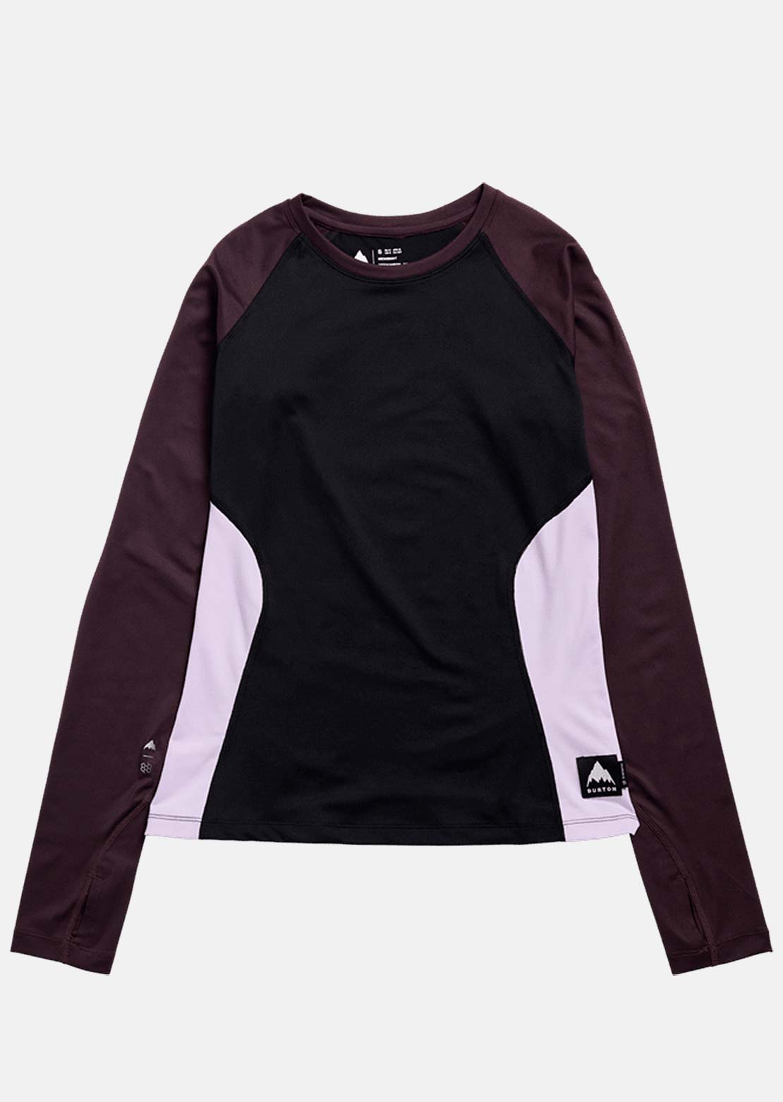 Burton Femmes Synthetic Midweight Base Layer Crewneck Manches longues