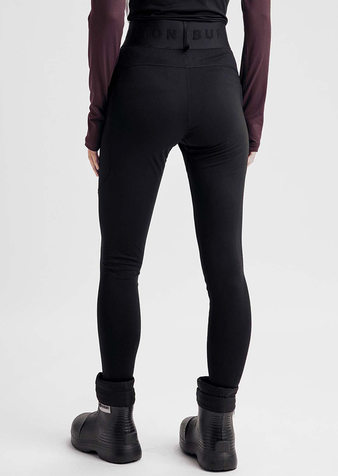 Burton Women's Synthetic Midweight Base Layer Pants True Black