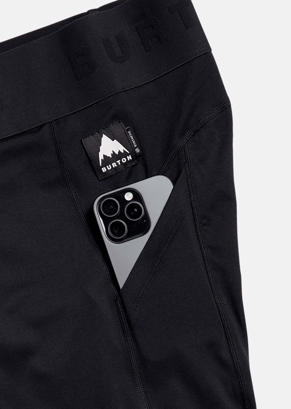 Burton Women's Synthetic Midweight Base Layer Pants True Black