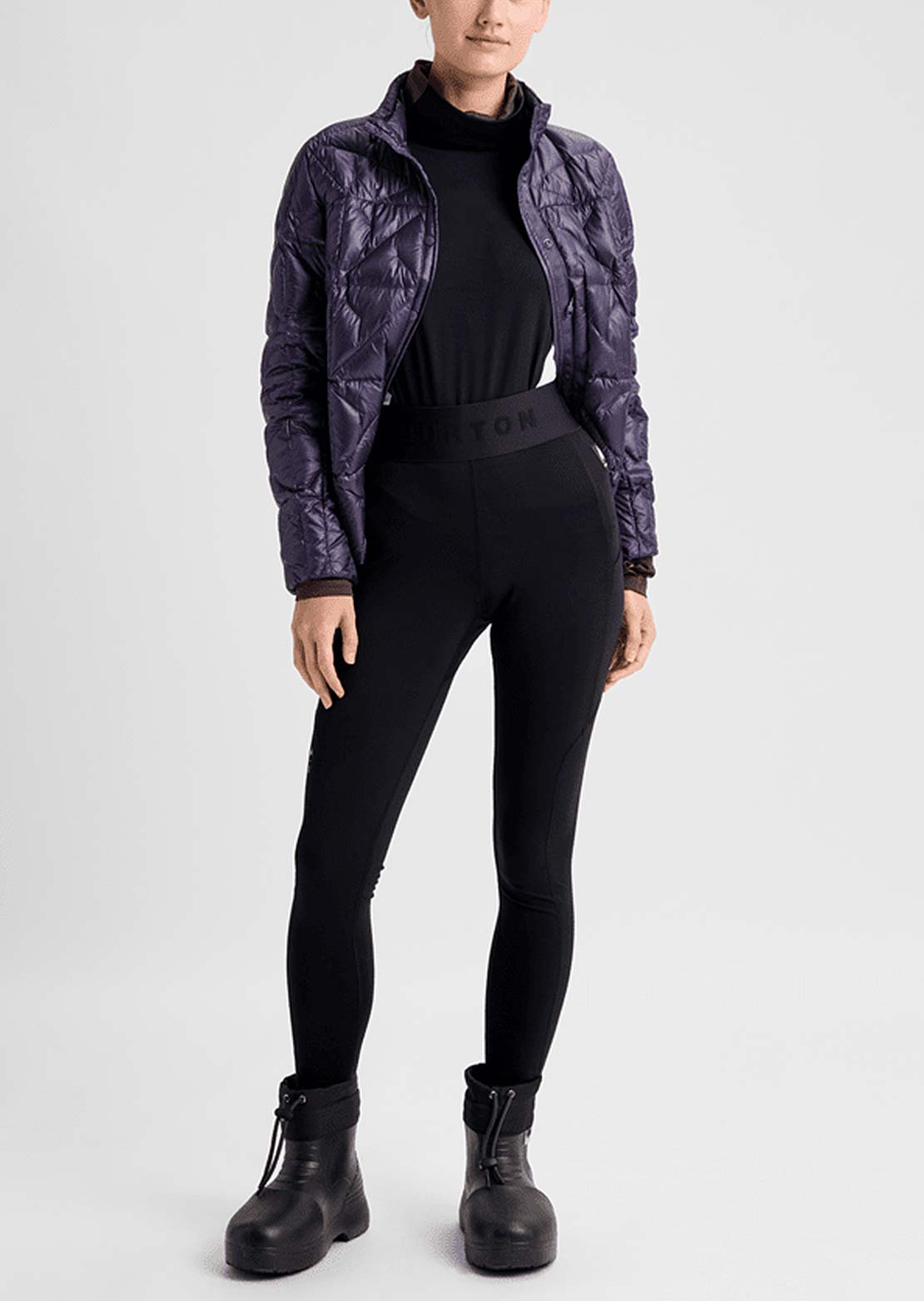 Burton Women's Synthetic Midweight Base Layer Pants True Black