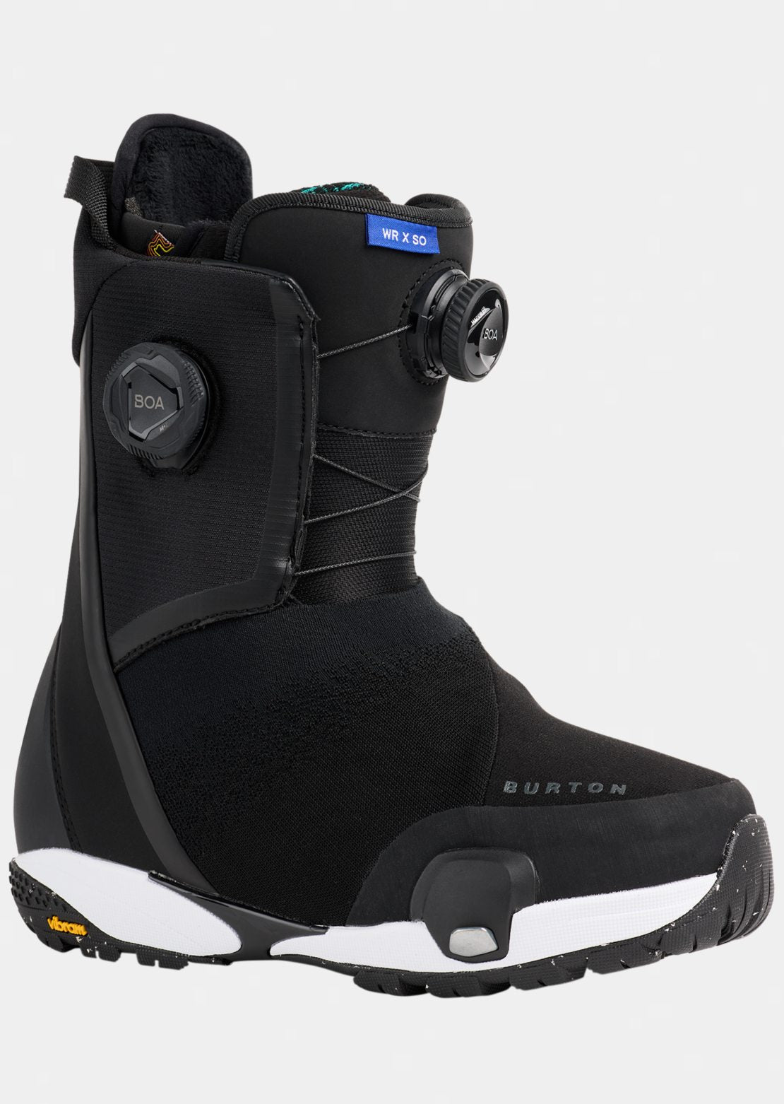 Burton Women's Waverange X Step On Wide Snowboard Boots Black