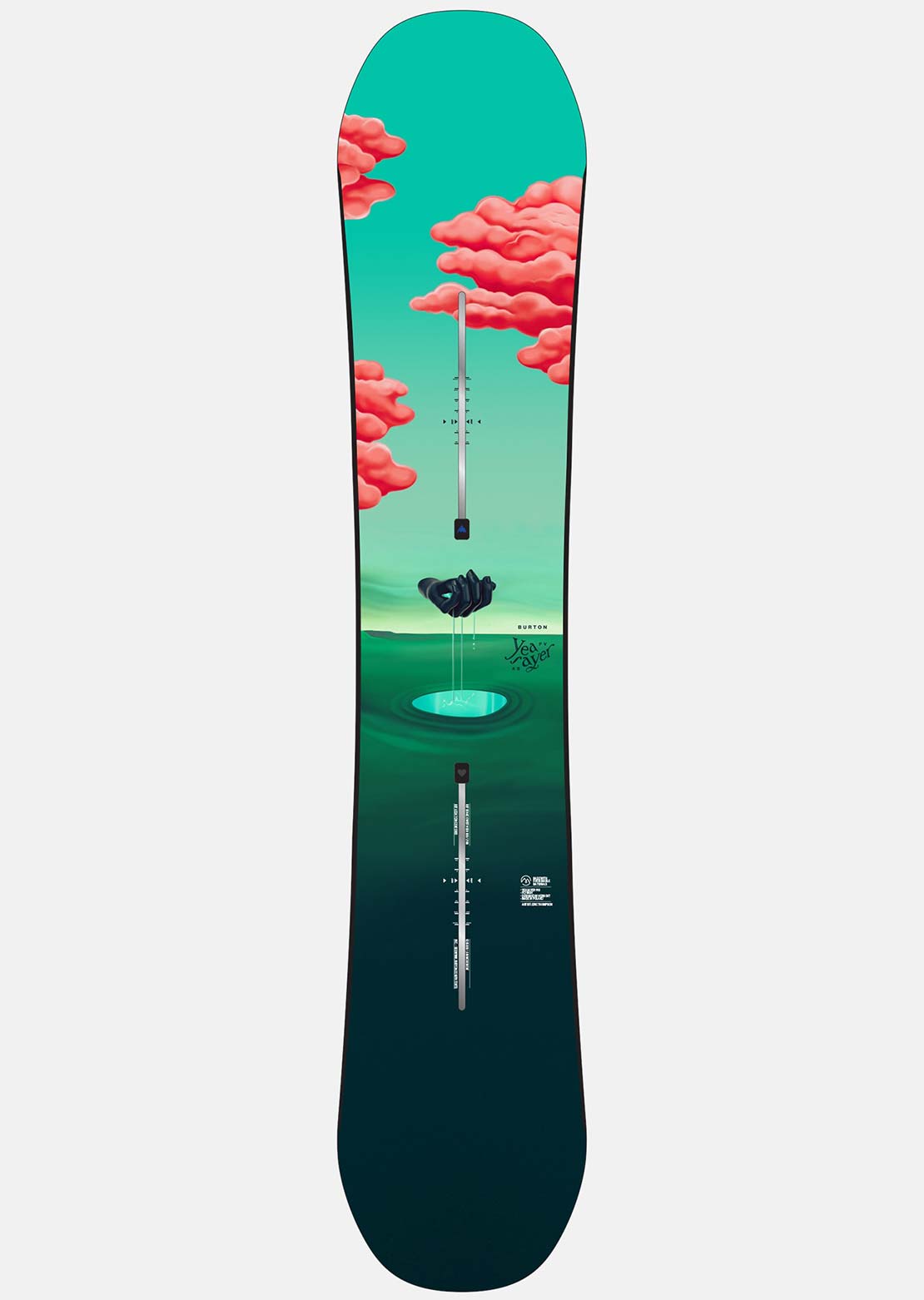 Burton Women&#39;s Yeasayer Flying V Snowboard