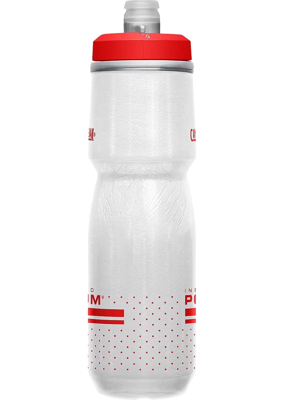 Camelbak Podium Chill Bike Water Bottle Red White