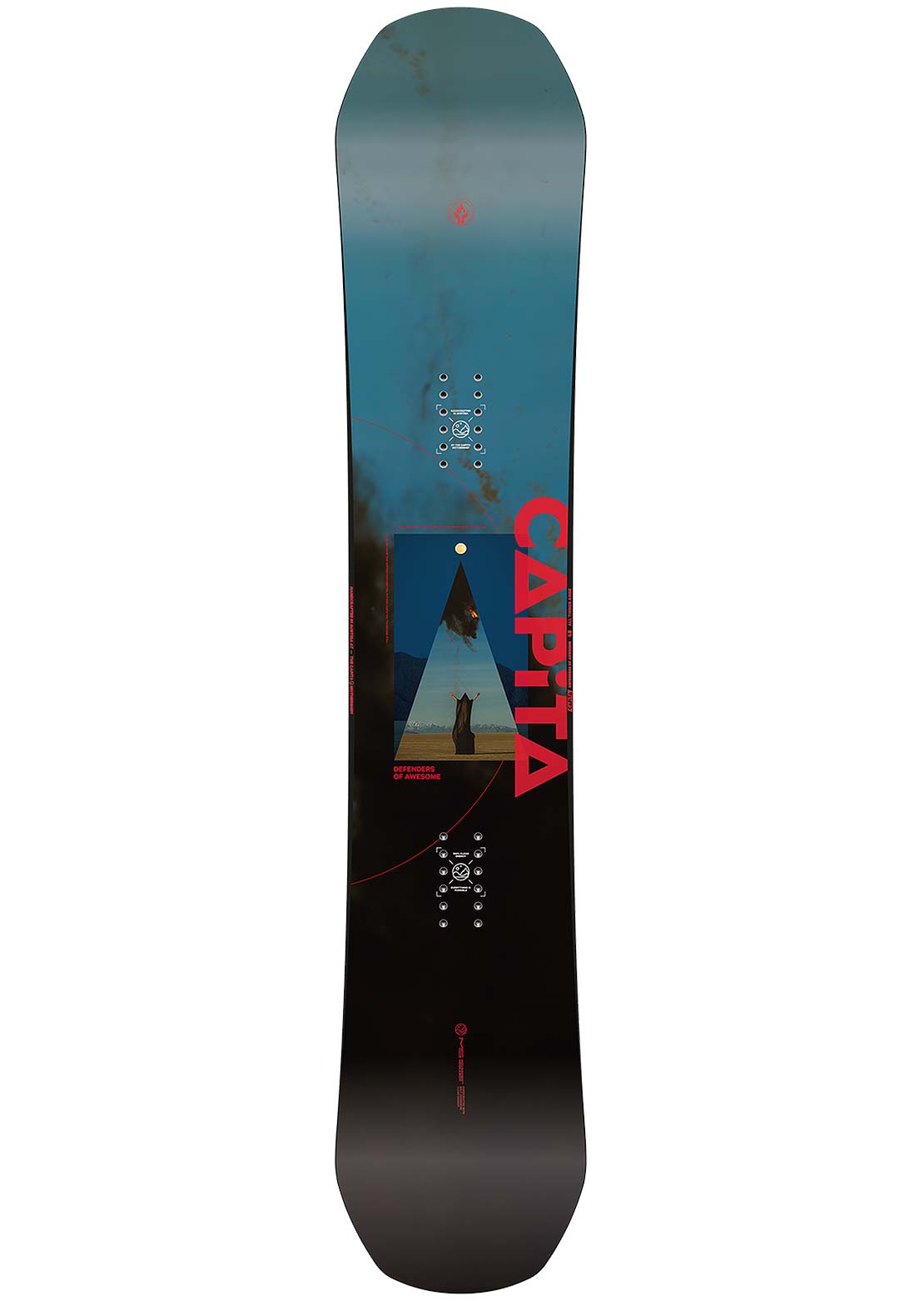 Capita Men&#39;s Defenders Of Awesome Snowboard Multi