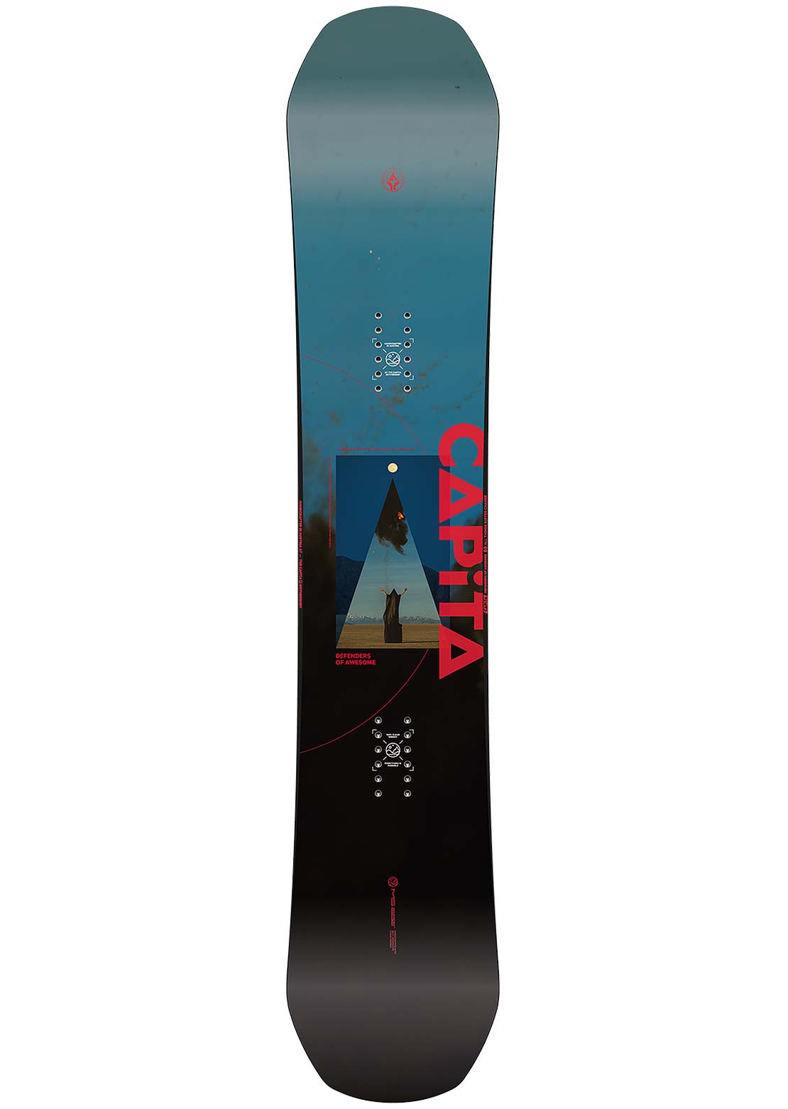 Capita Men&#39;s Defenders Of Awesome Snowboard Multi