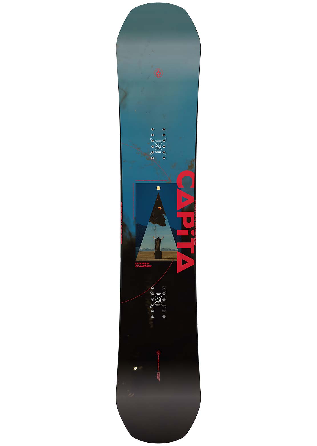 Capita Men&#39;s Defenders Of Awesome Snowboard Multi