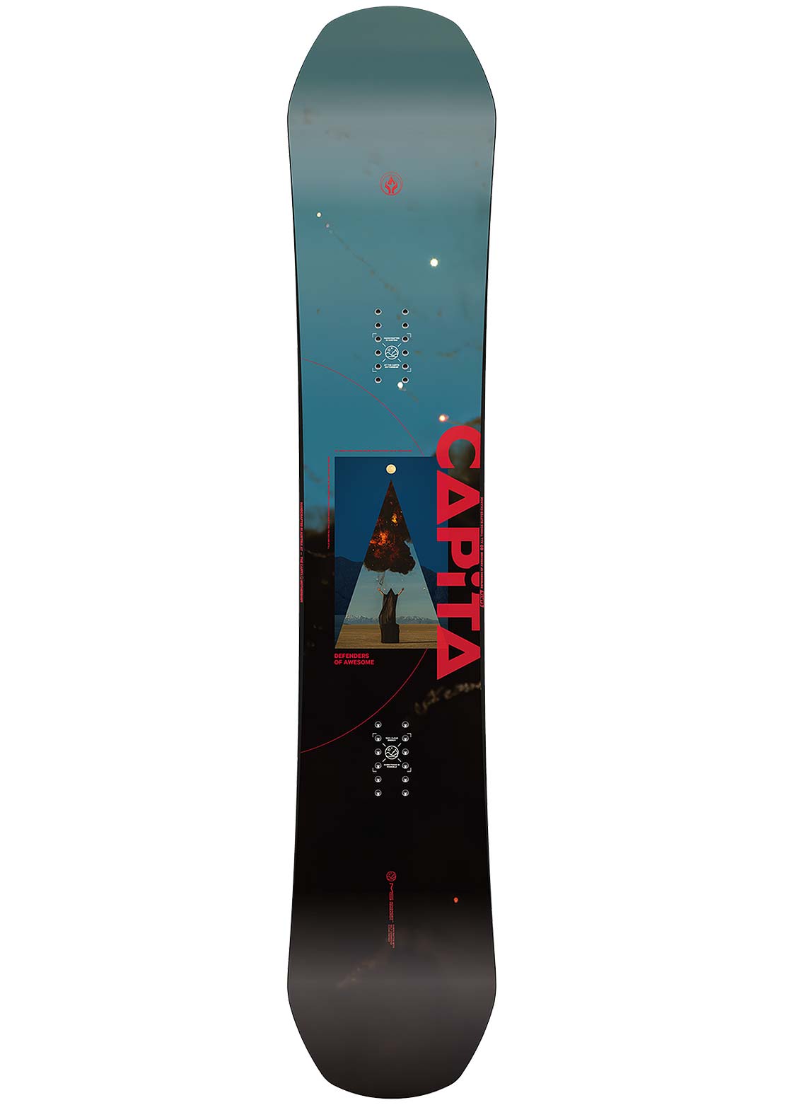 Capita Men&#39;s Defenders Of Awesome Snowboard Multi