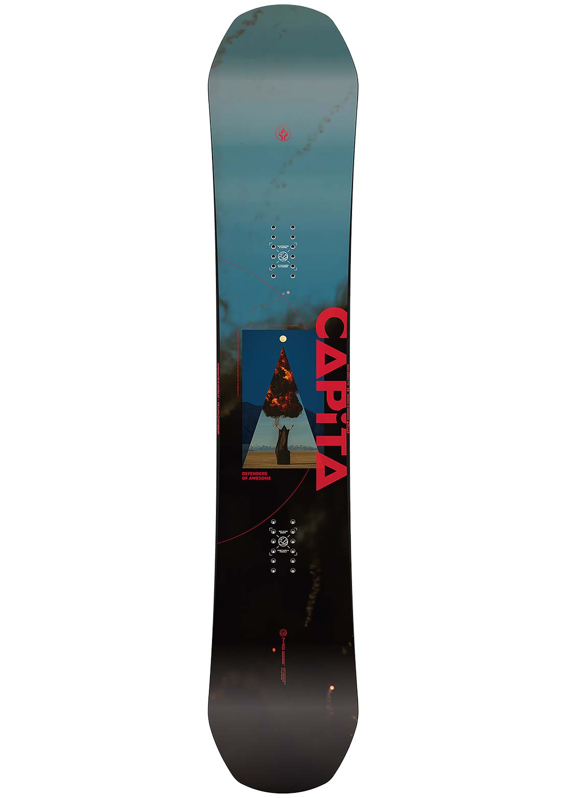 Capita Men&#39;s Defenders Of Awesome Snowboard Multi