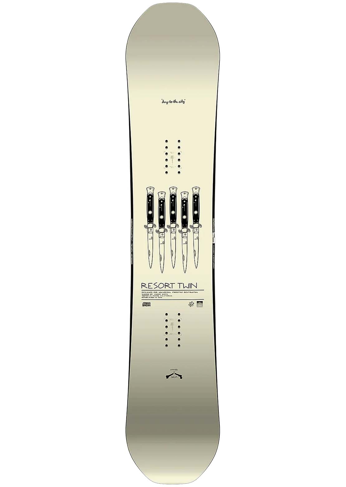 Capita Men's SB Resort Twin Snowboard
