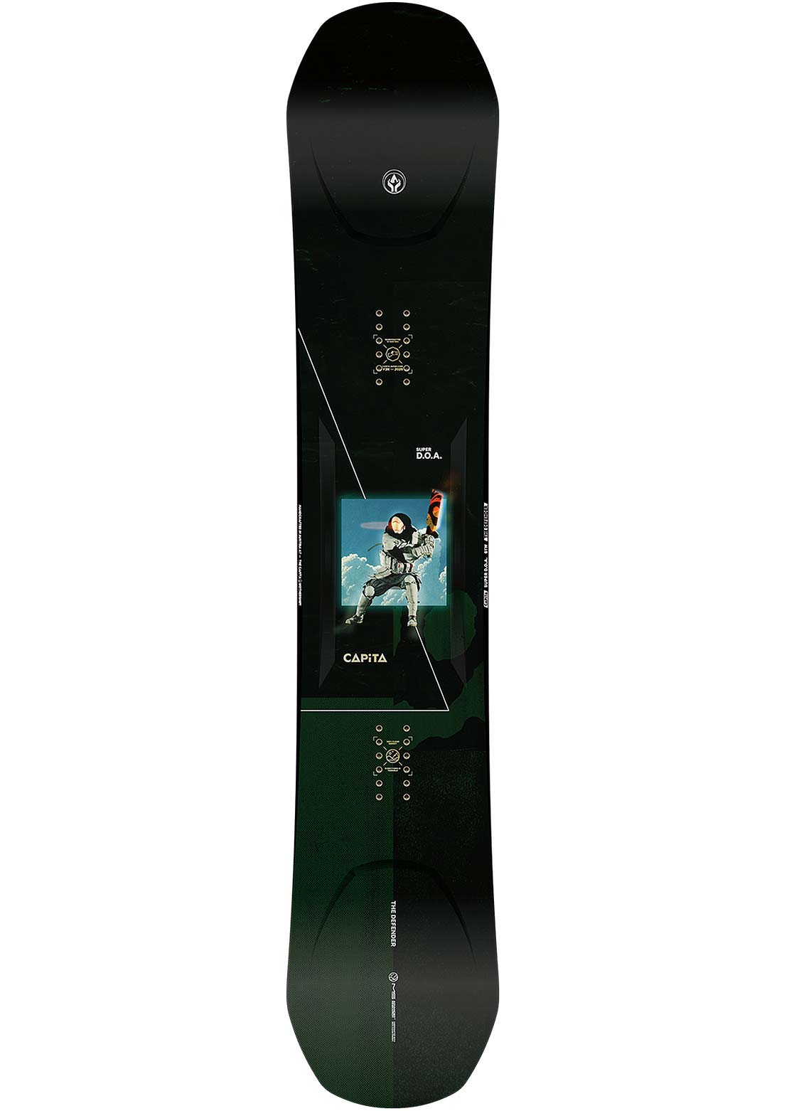 Capita Men's Super Defenders of Awesome Wide Snowboard
