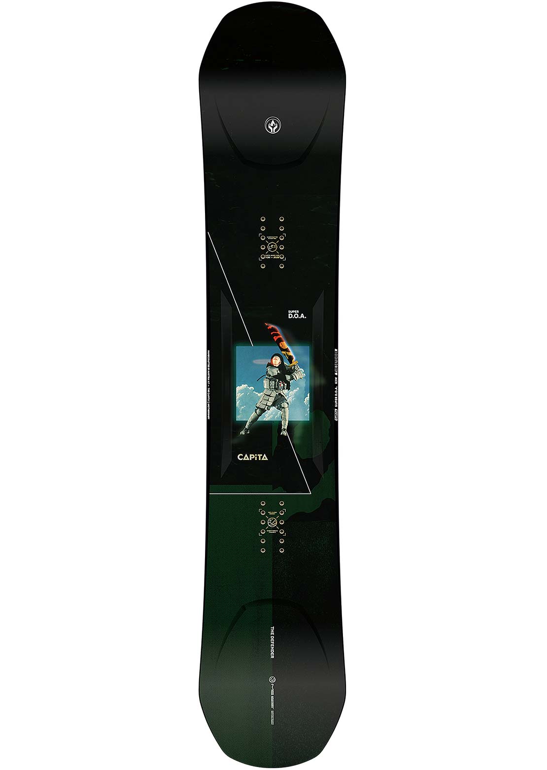 Capita Men's Super Defenders of Awesome Wide Snowboard