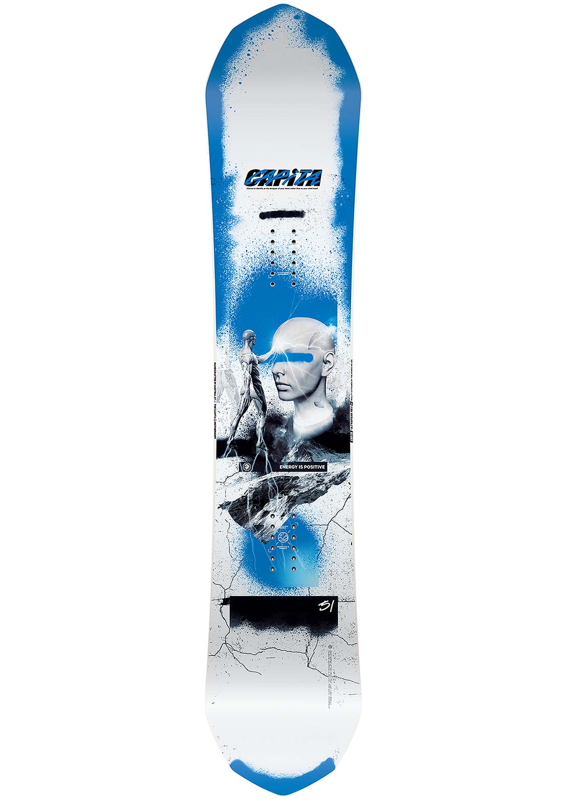 Capita Men&#39;s Ultrafear Rev Camber Snowboard