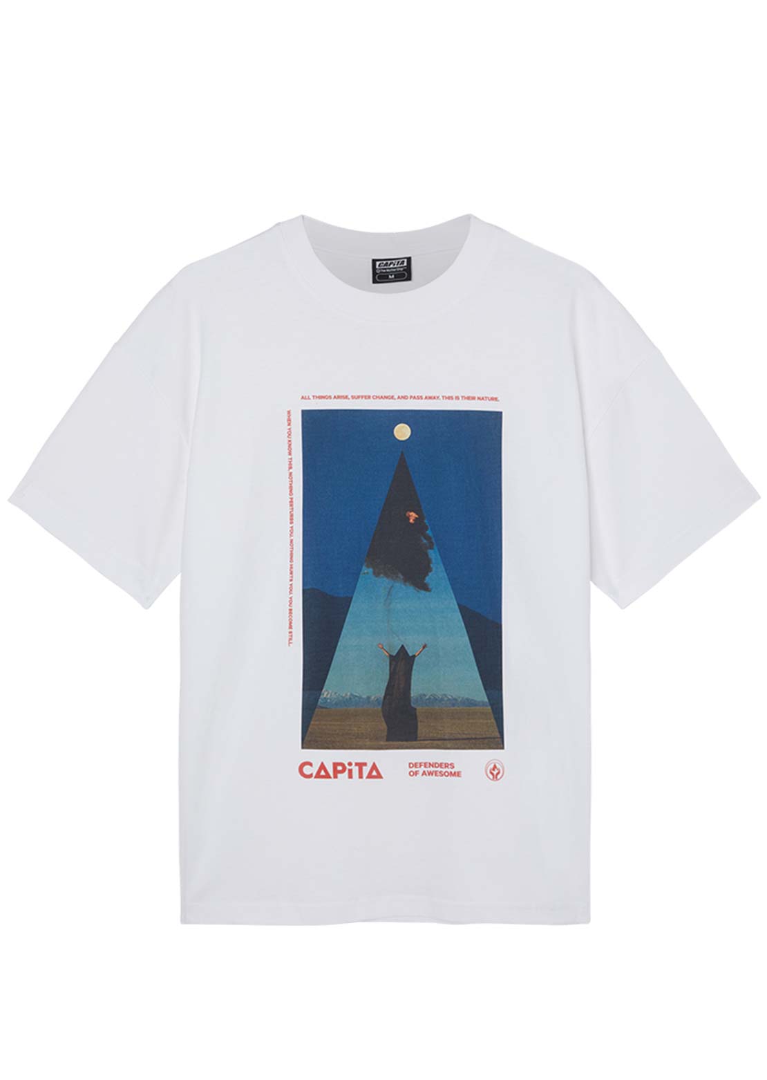 Capita Unisex DOA T-Shirt White