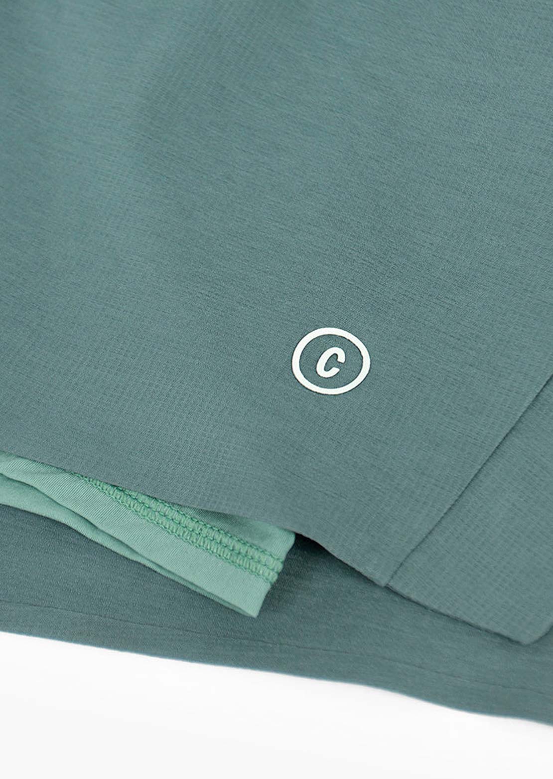 Ciele Men's DLY 5" Long Brief Shorts Silver Pine