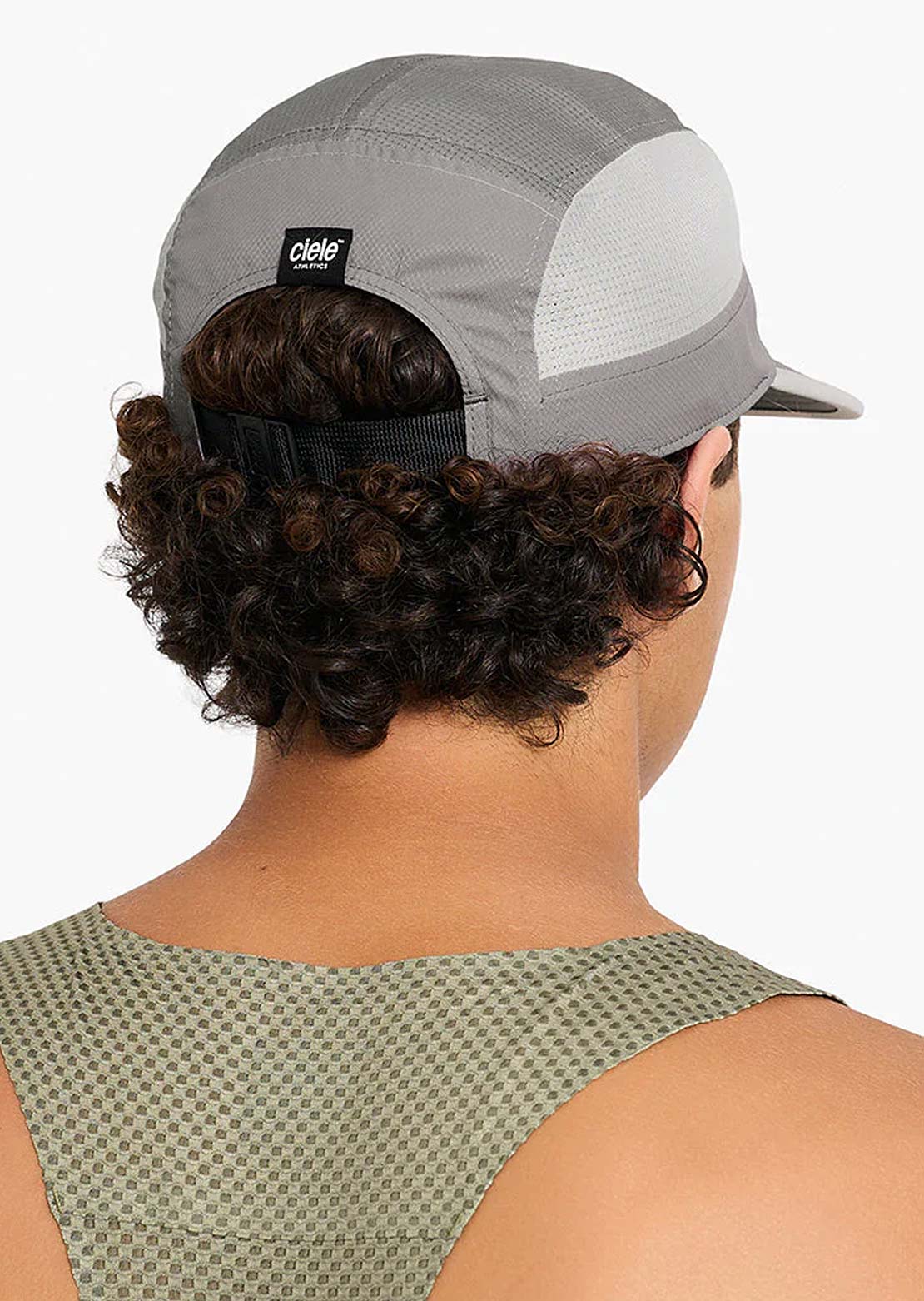Ciele Unisex GO Field Iconic Bar Cap Shadow Airy Grey